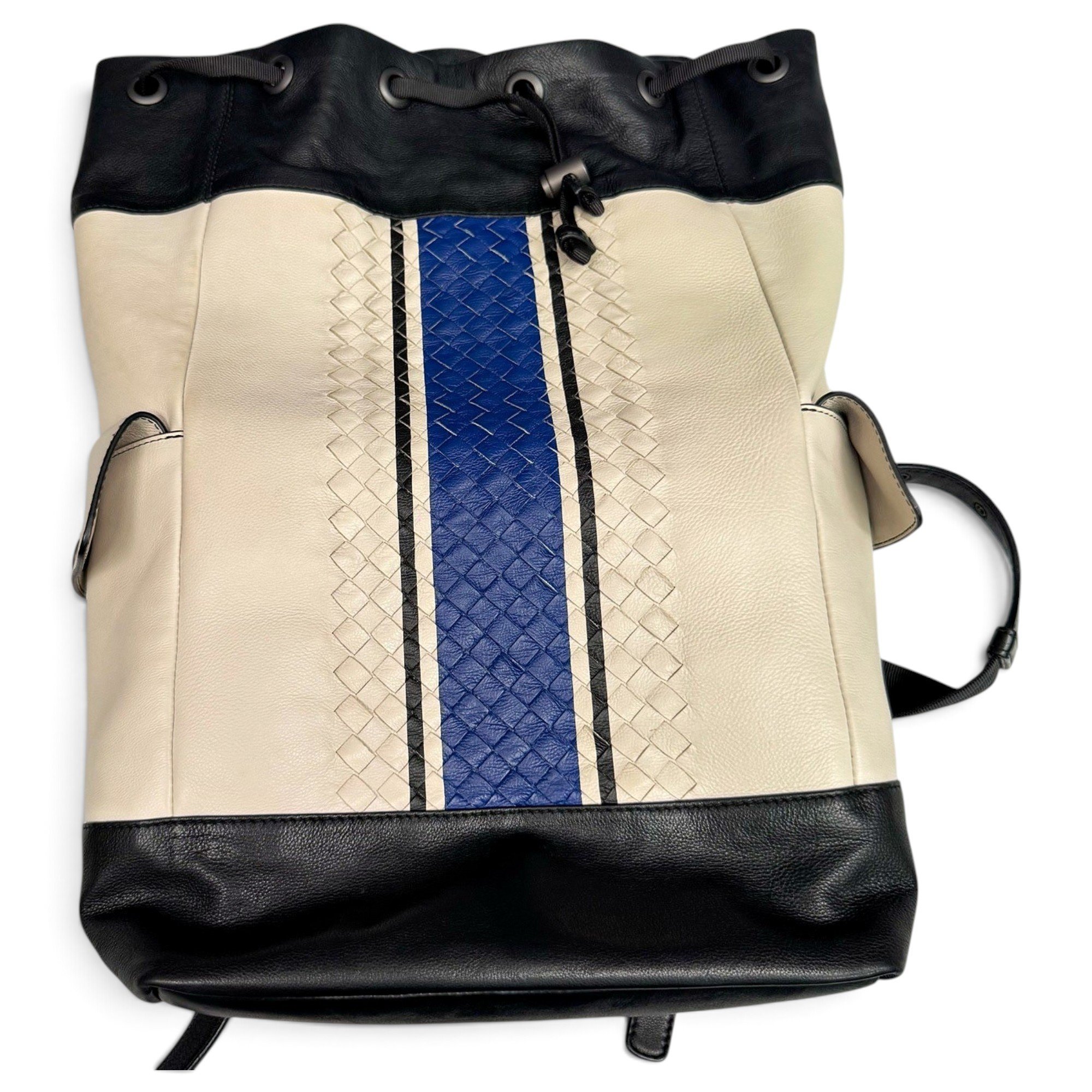 Leather backpack