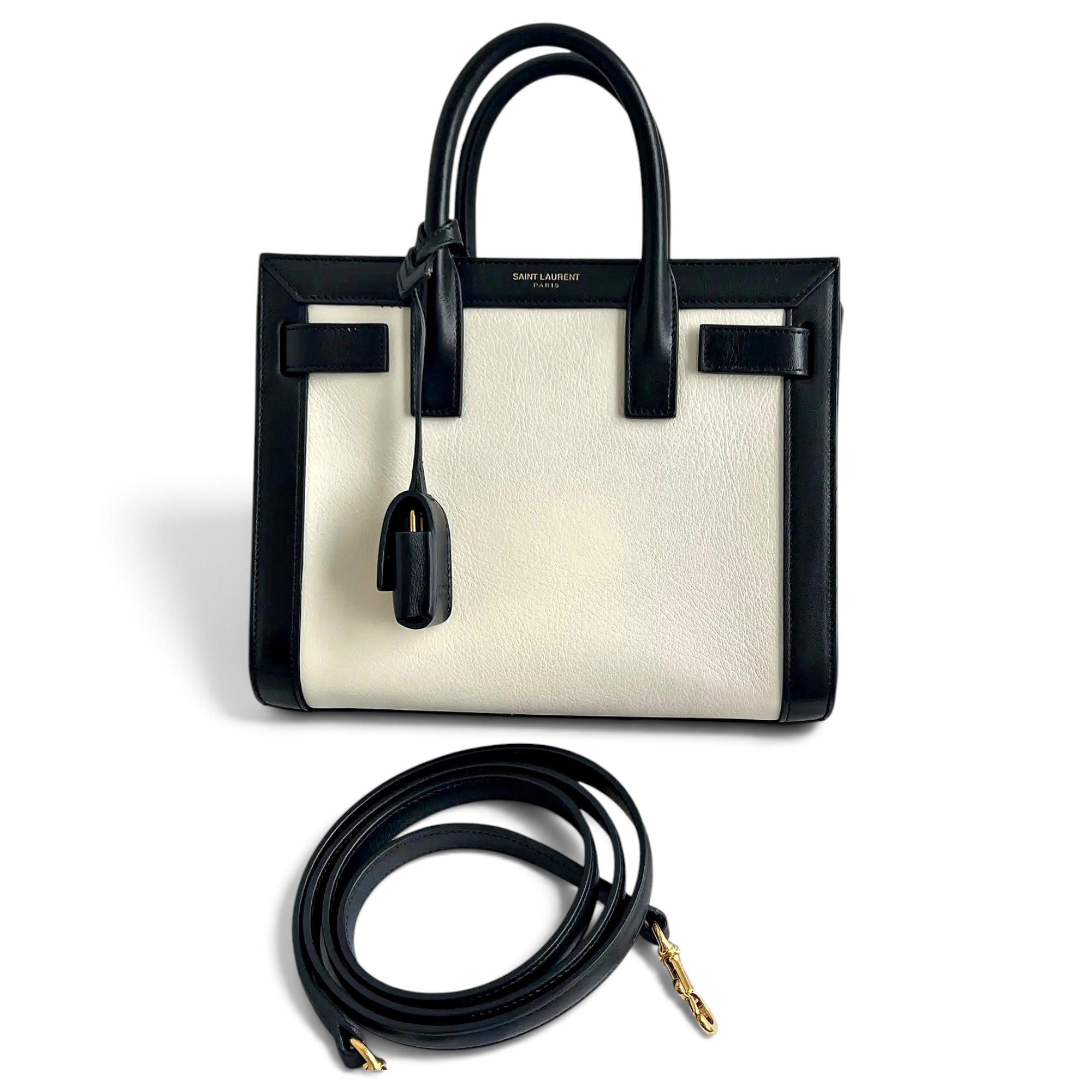Sac de Jour leather crossbody bag