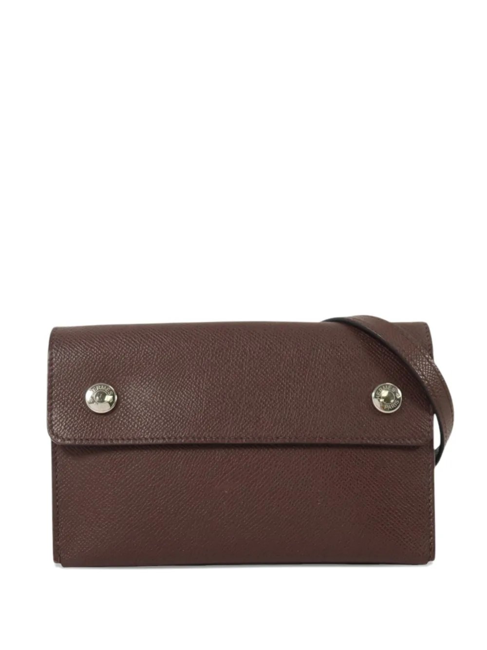 Hermesnap Epsom leather crossbody bag