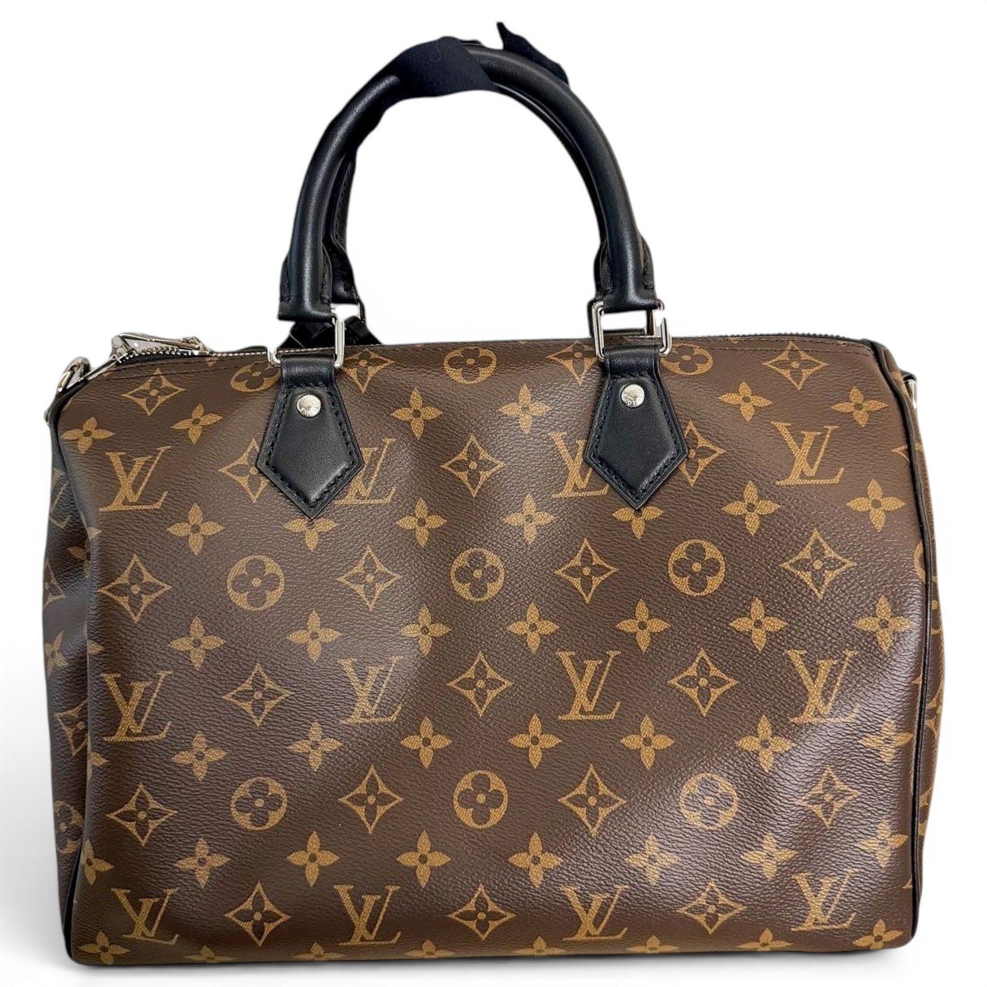Speedy leather handbag