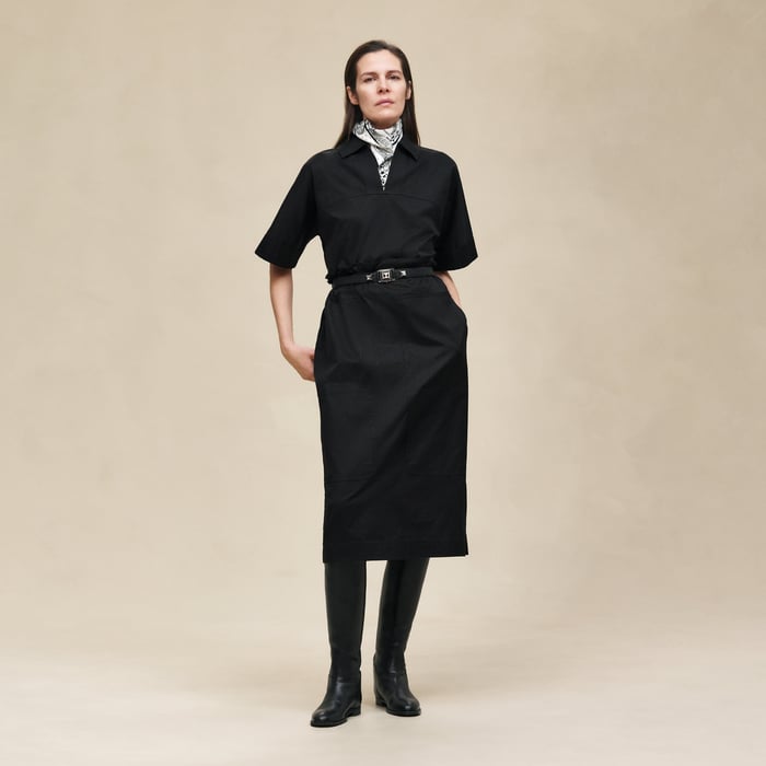 Noir Pochon Skirt