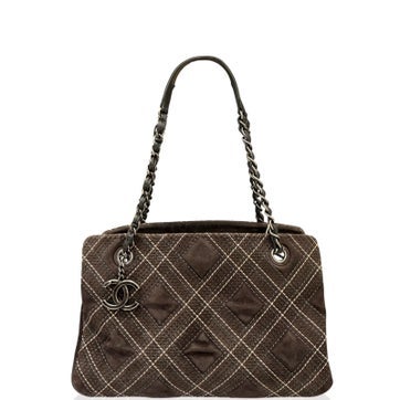 Suede Shoulder Bag