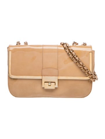 Patent Leather Shoulder Bag