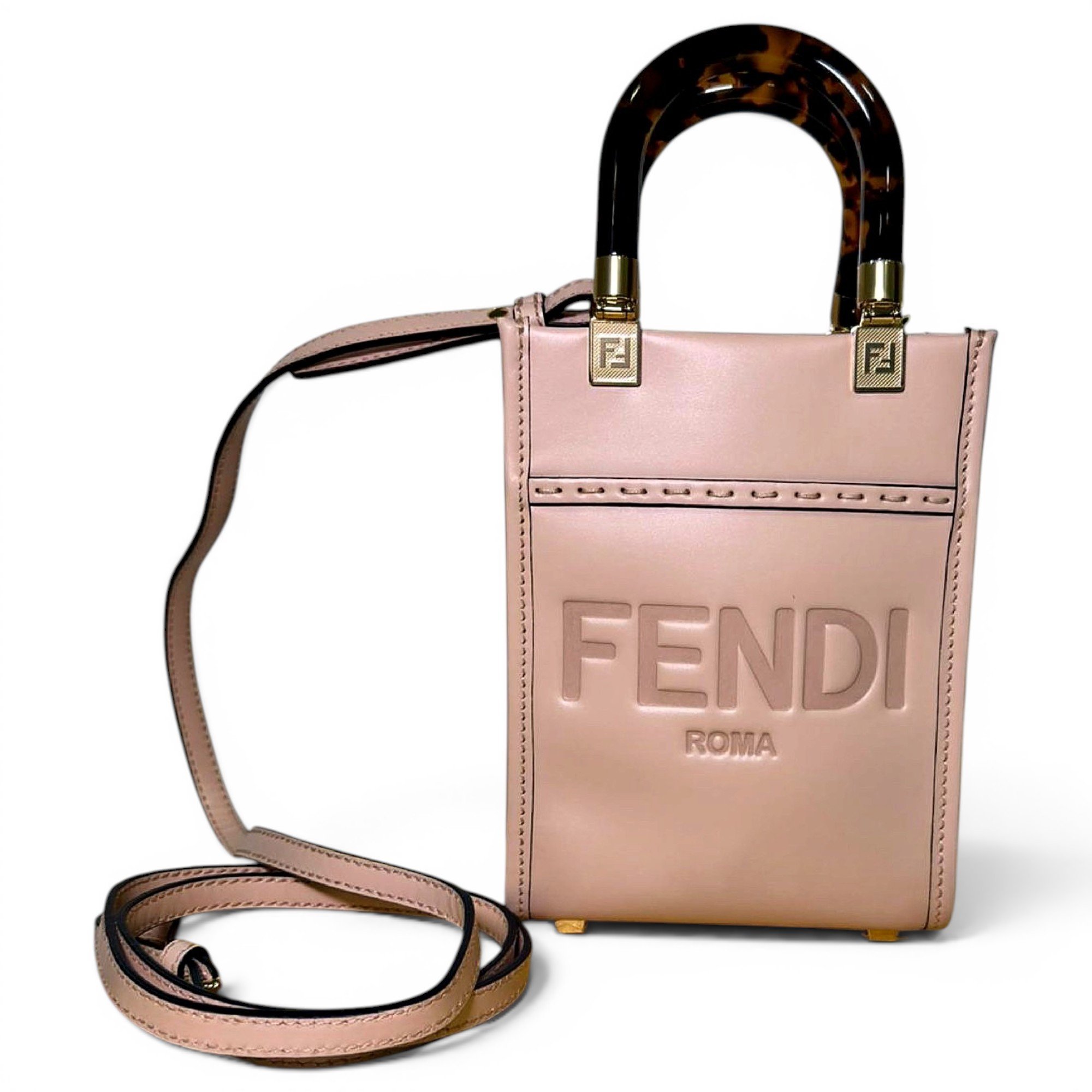Sunshine leather tote