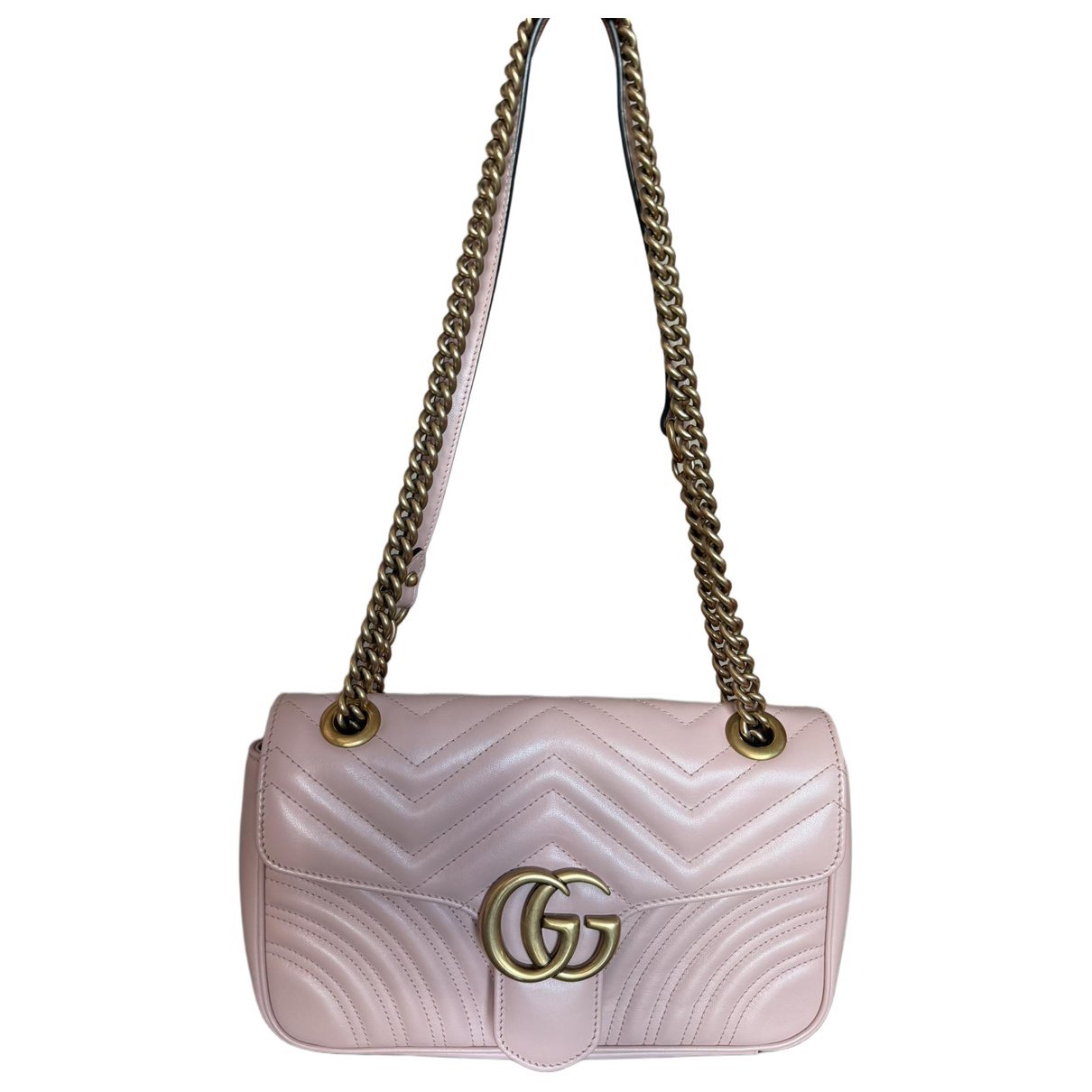 GG Marmont Flap leather crossbody bag