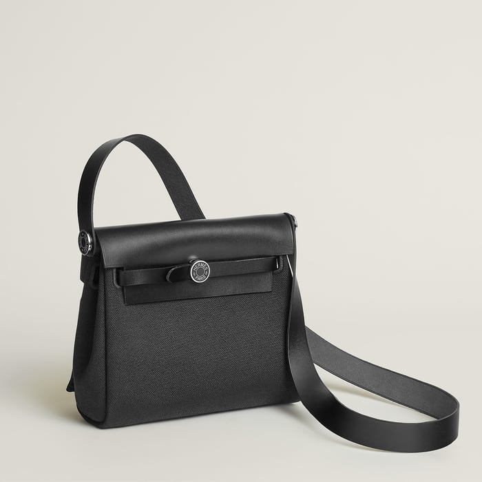 Noir Herbag Zip 20 Laquered Bag