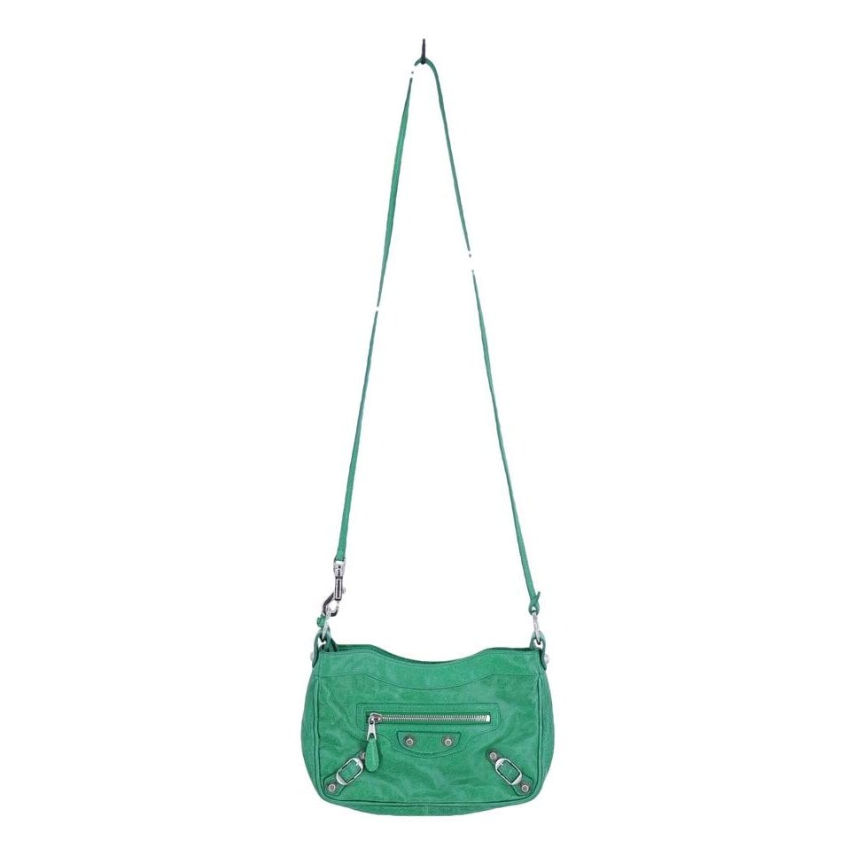 Leather crossbody bag