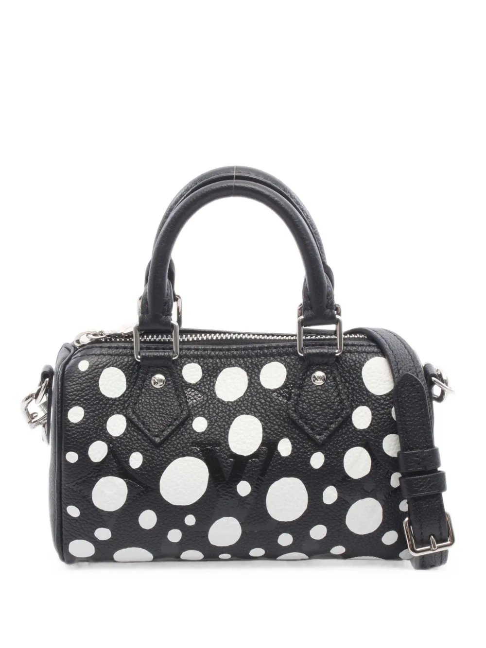 Louis Vuitton × yayoi kusama 2010s nano Infinity Dot Speedy tote bag
