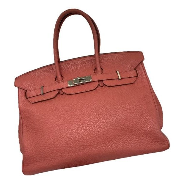 Hermes Birkin 35 Handbag Bougainvillier