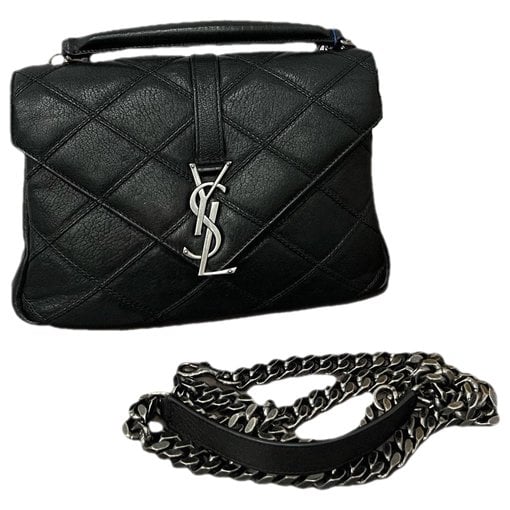 Collége monogramme leather handbag