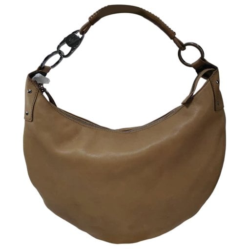 Hobo leather handbag