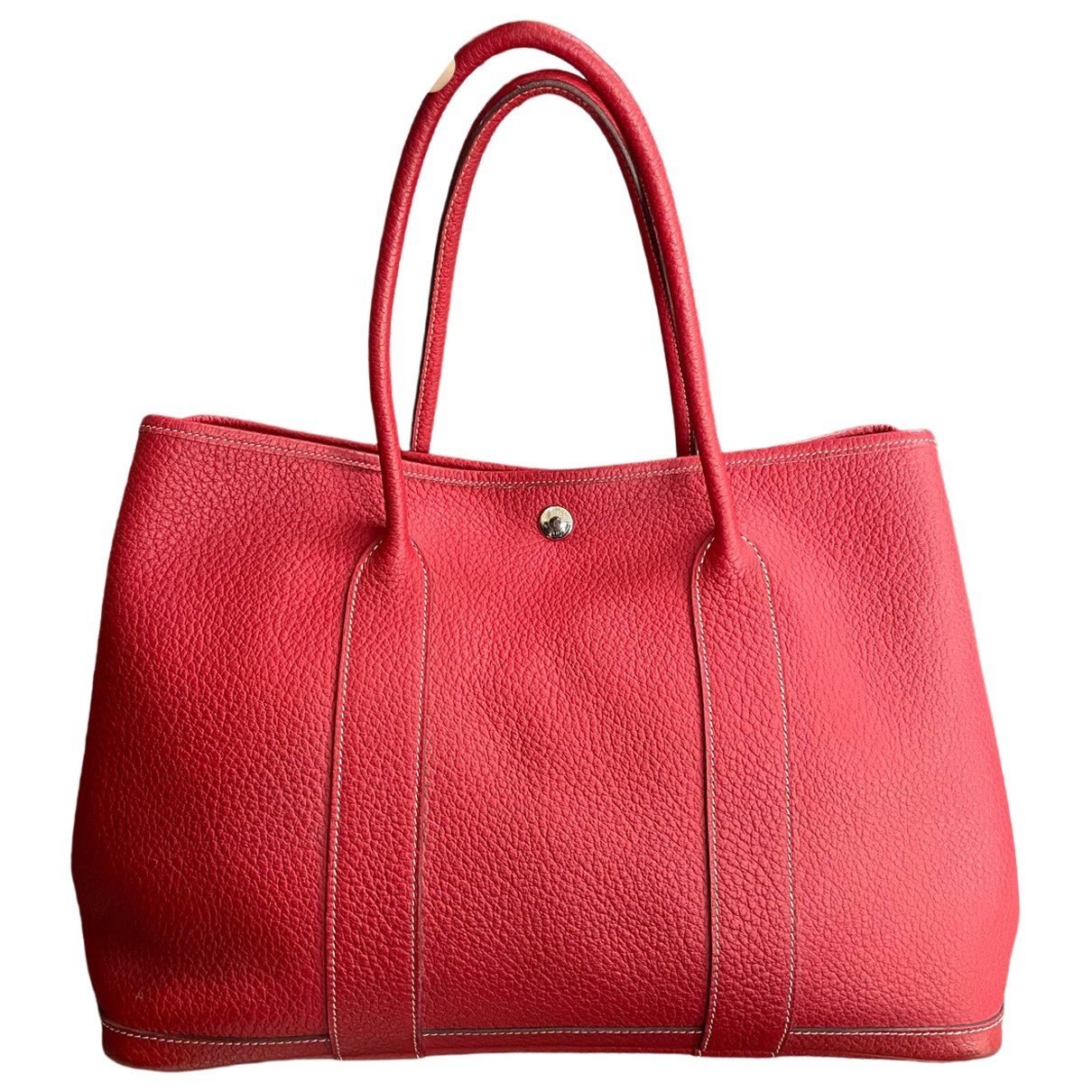 Garden Party leather handbag