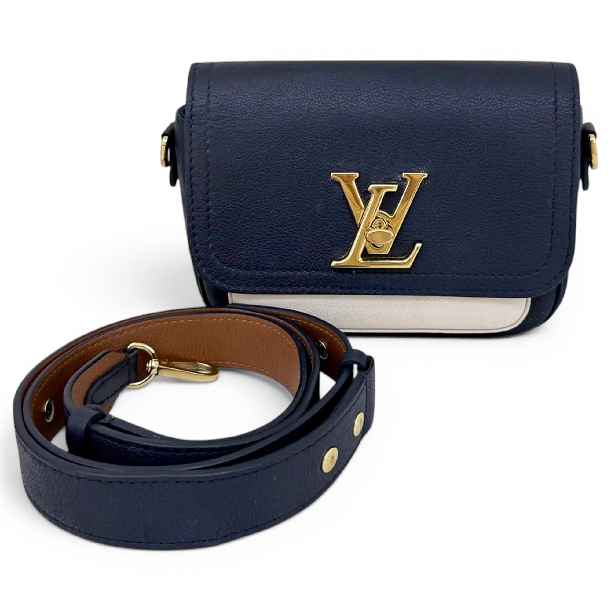Lockme Tender leather crossbody bag