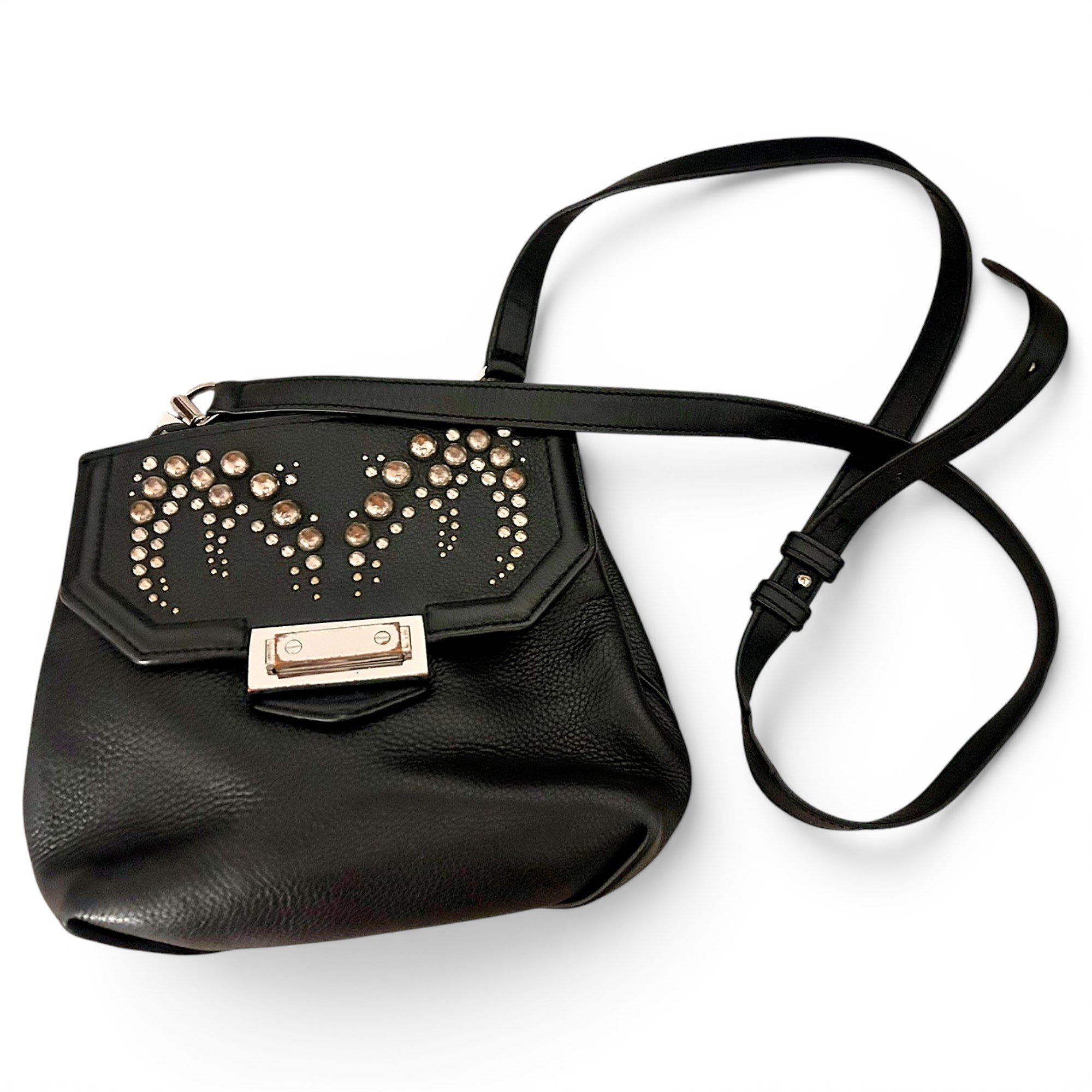 Leather crossbody bag