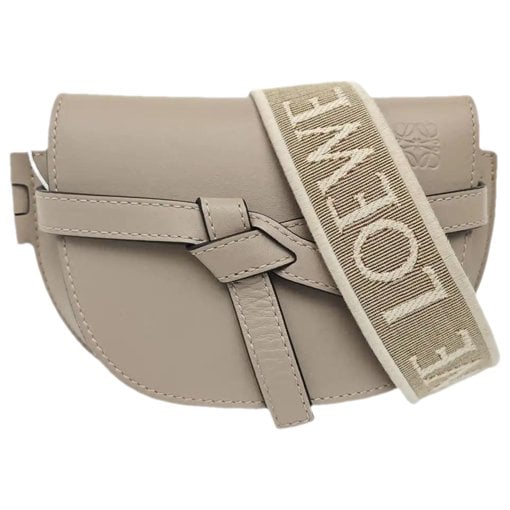 Gate leather crossbody bag