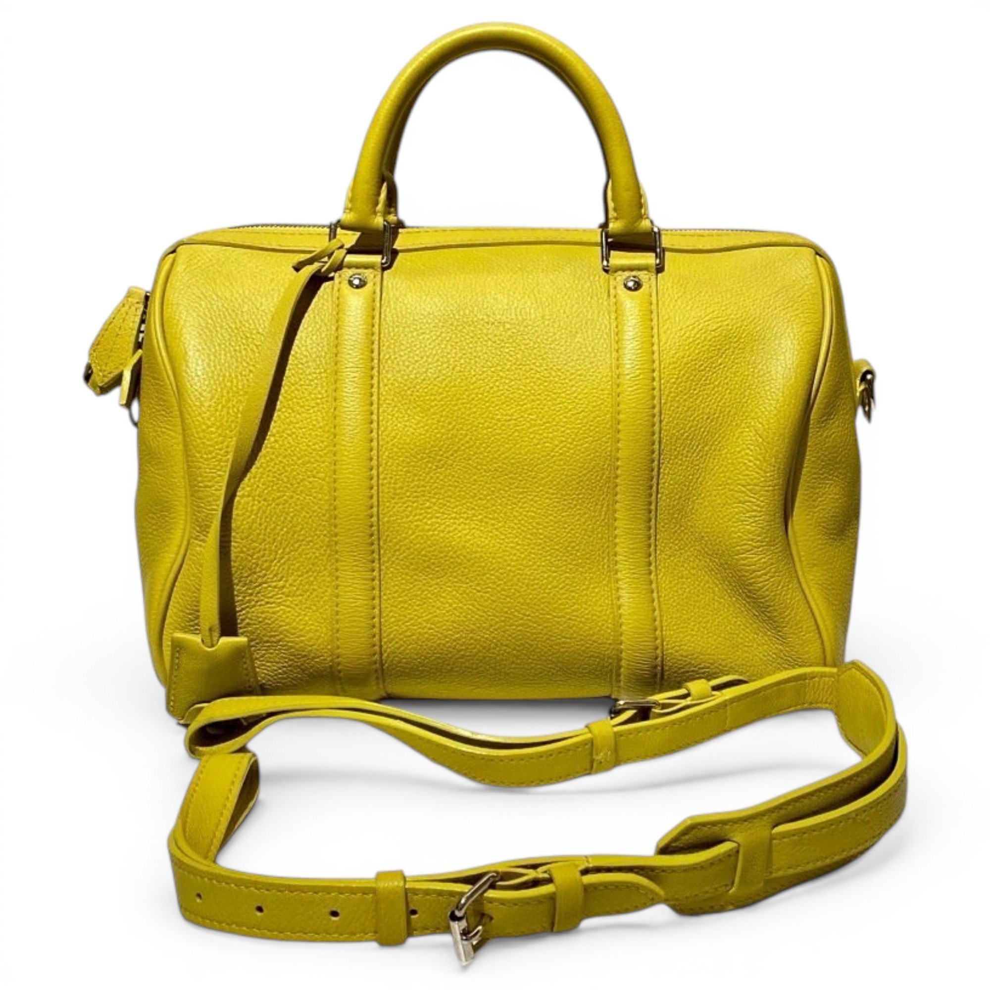 Speedy leather handbag