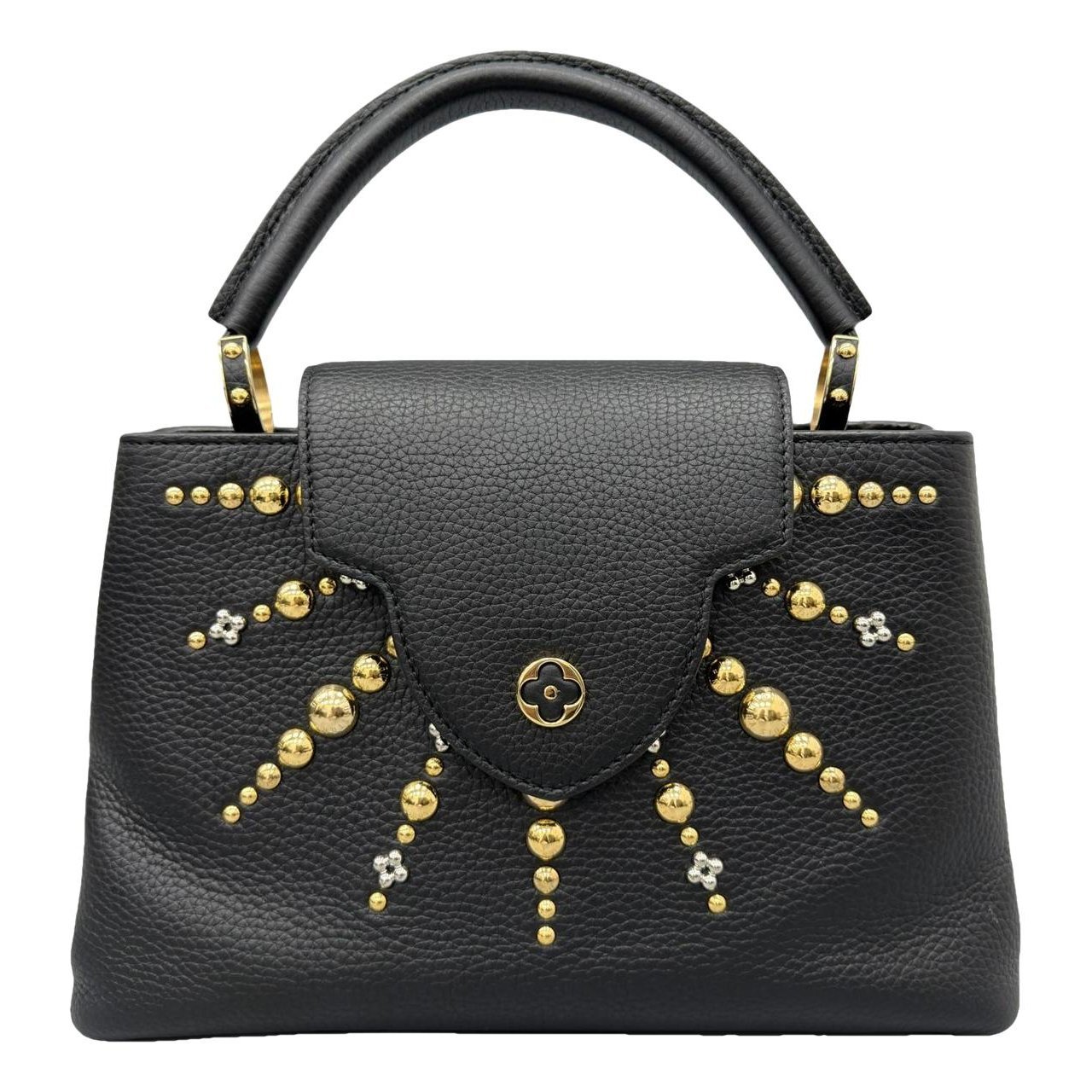 Capucines leather handbag