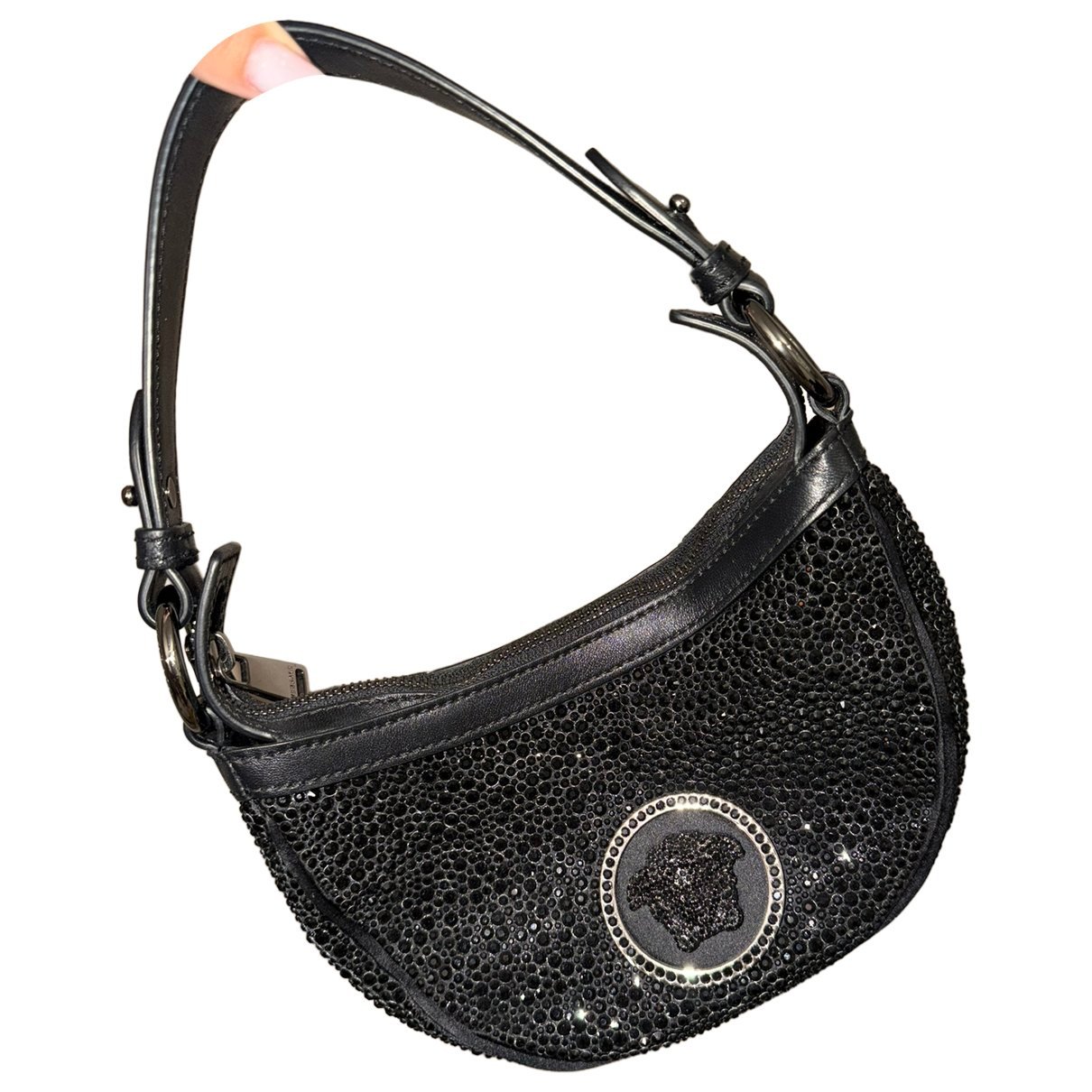 Versace La Medusa leather mini bag