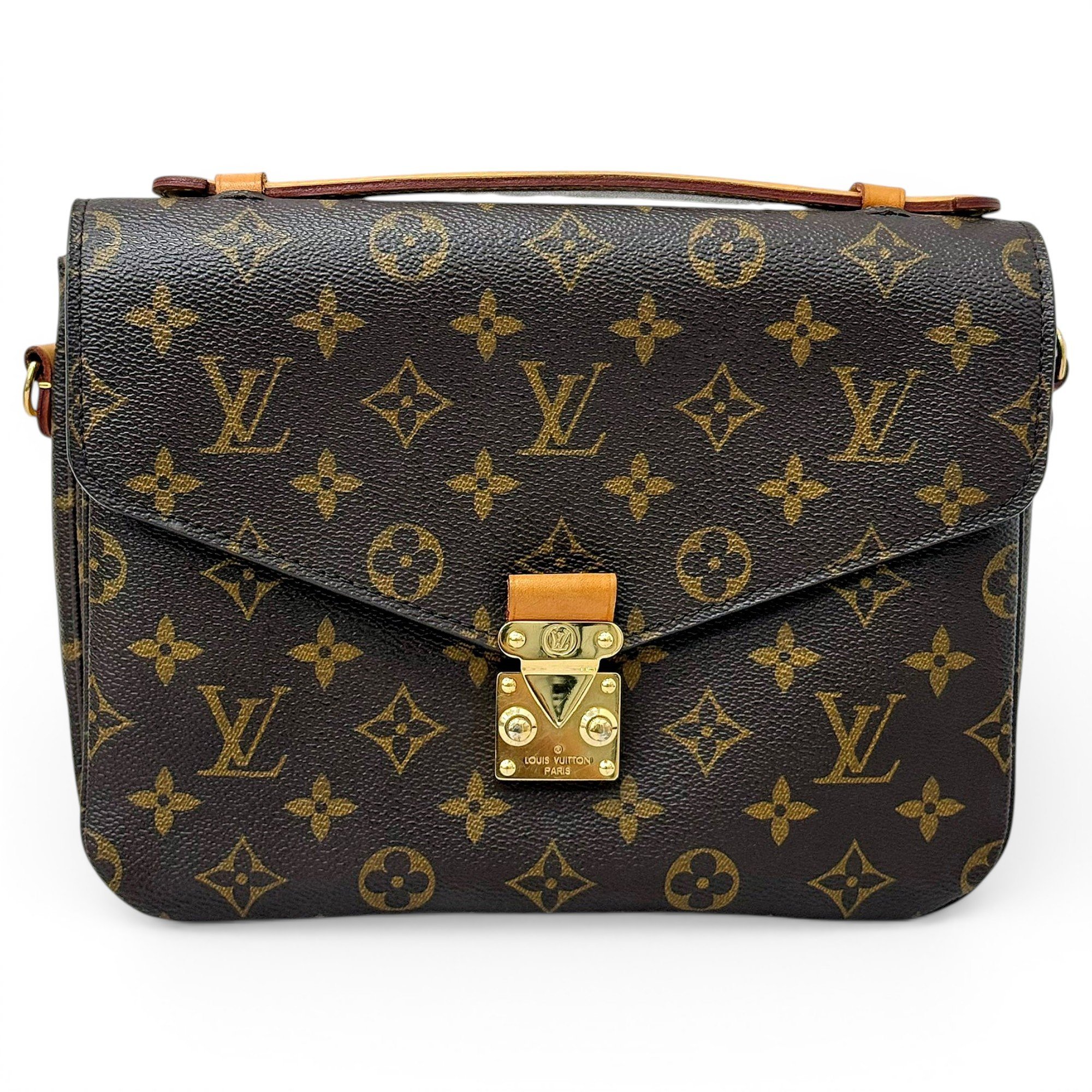 Metis leather handbag