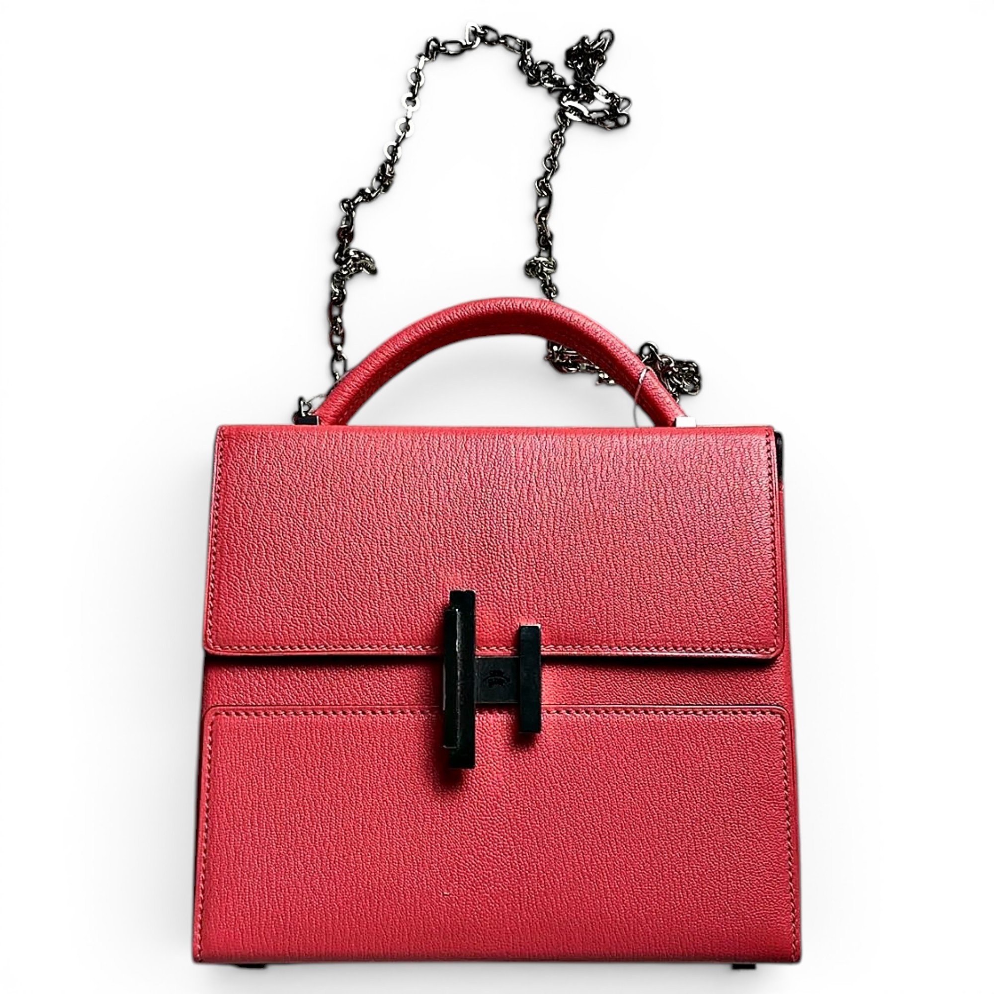Cinhetic leather handbag