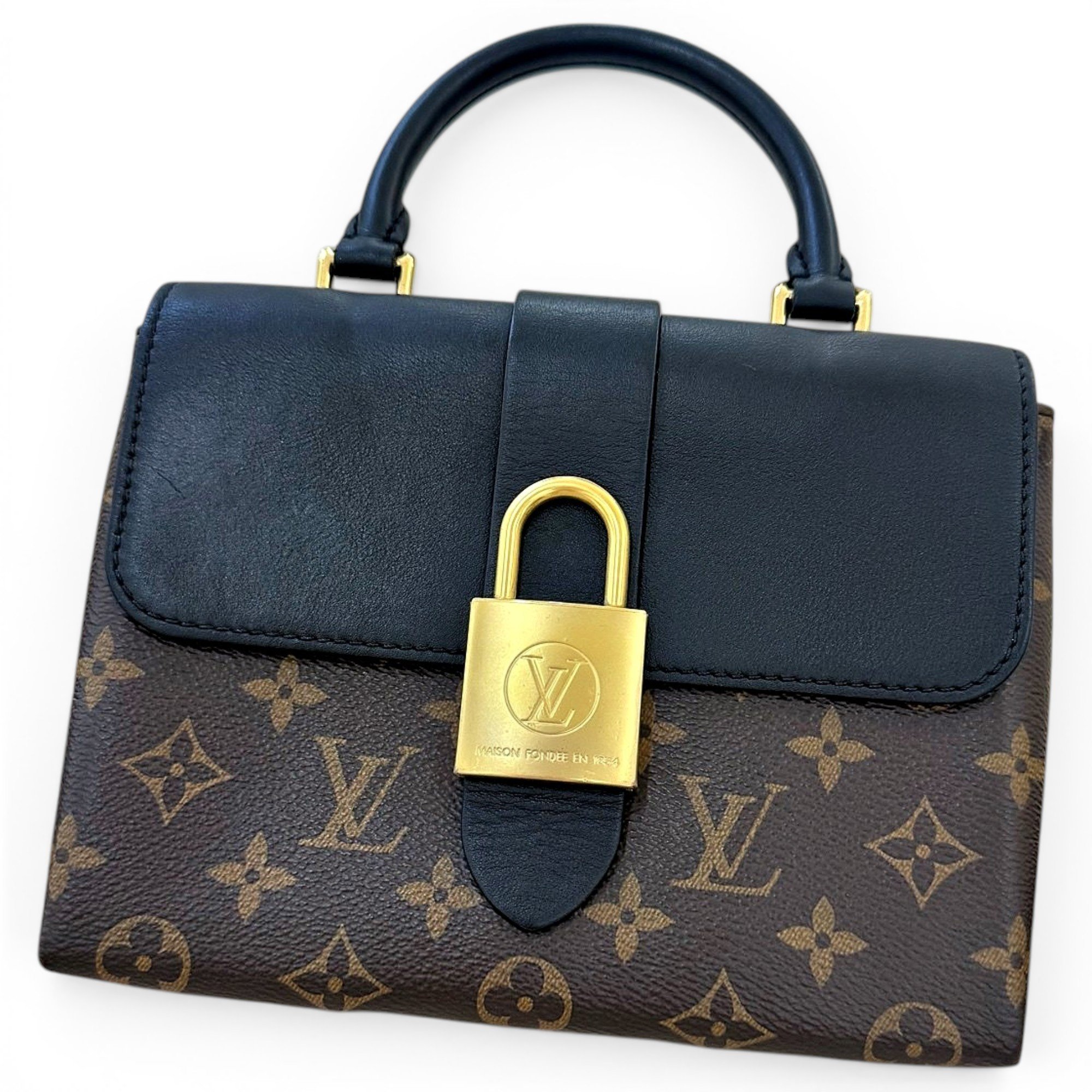 Louis Vuitton Locky BB leather handbag