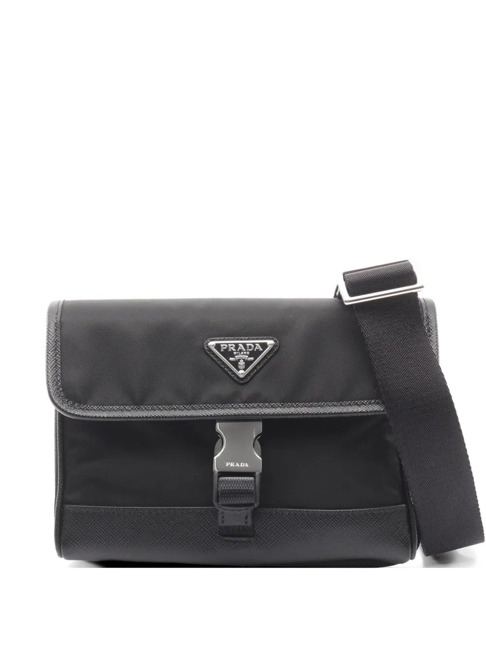 Prada Re-Nylon Saffiano leather shoulder bag
