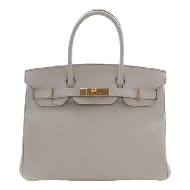 Hermes Birkin 30 Handbag Craie Epsom Leather