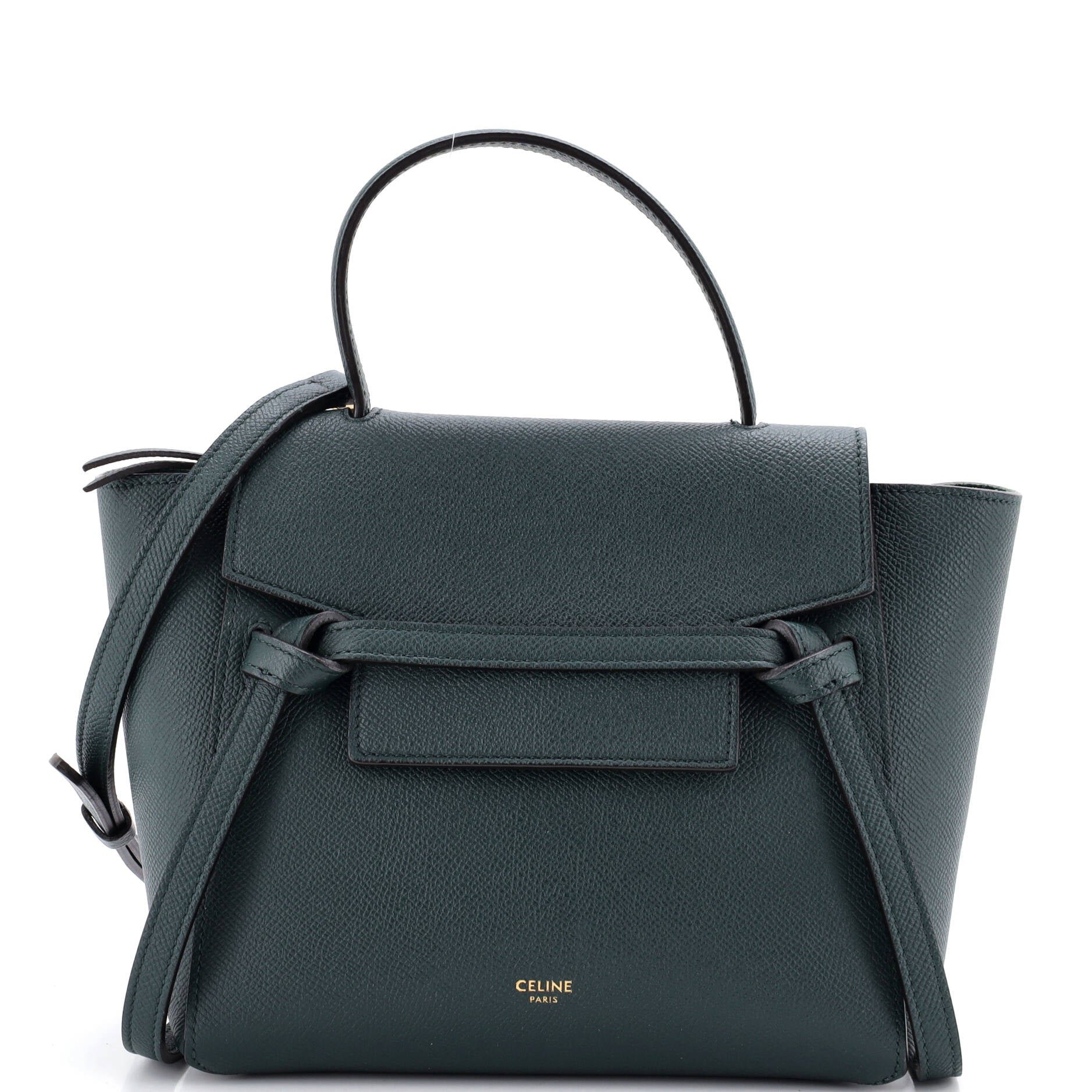 Belt Bag Textured Leather Nano