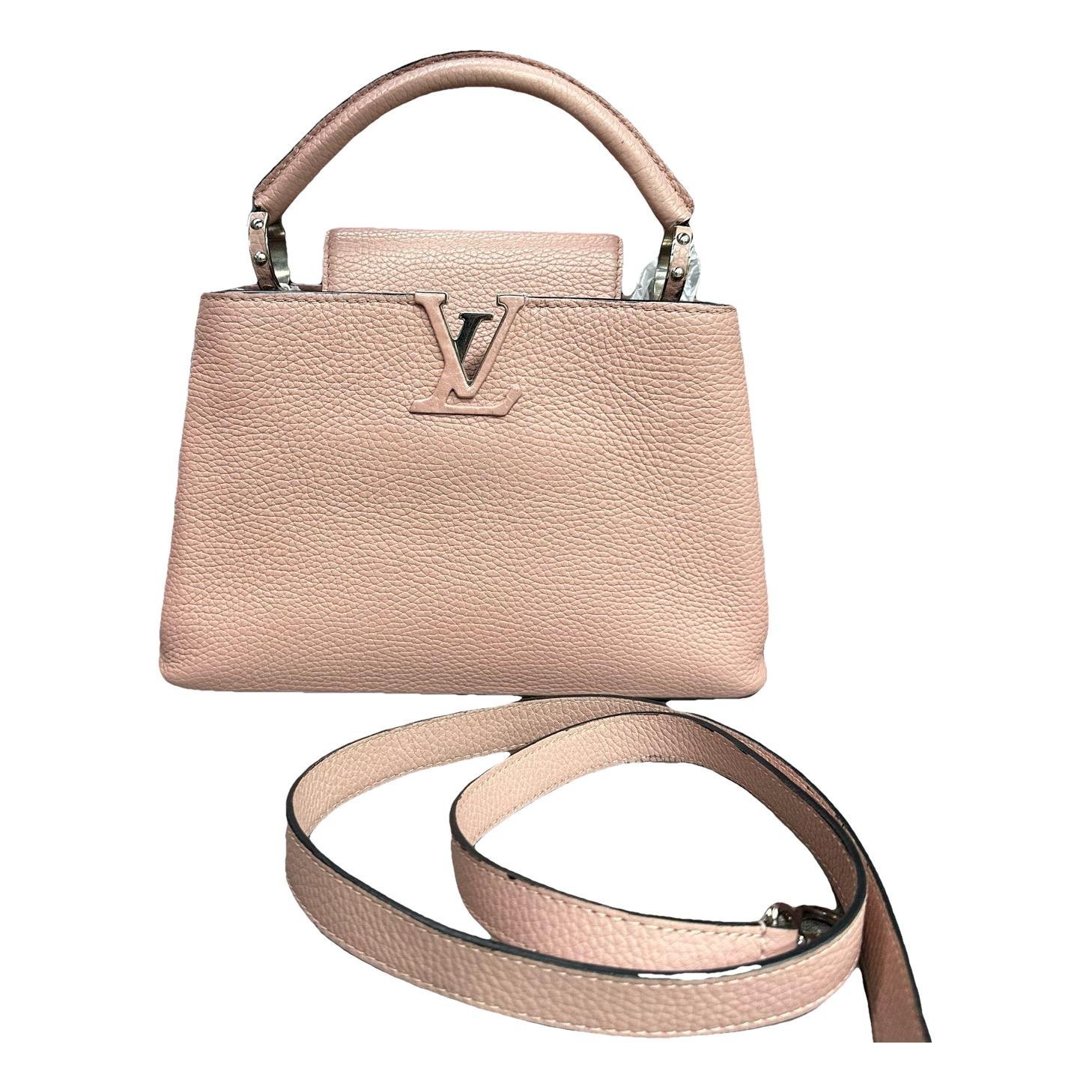 Capucines leather handbag