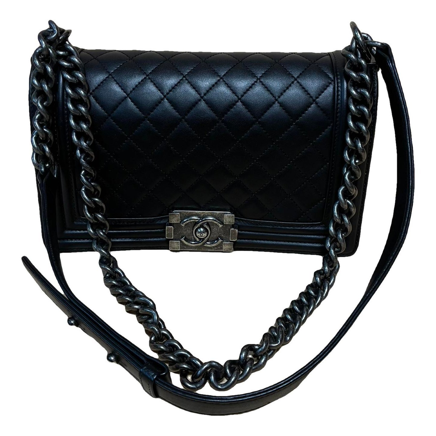 Boy leather handbag