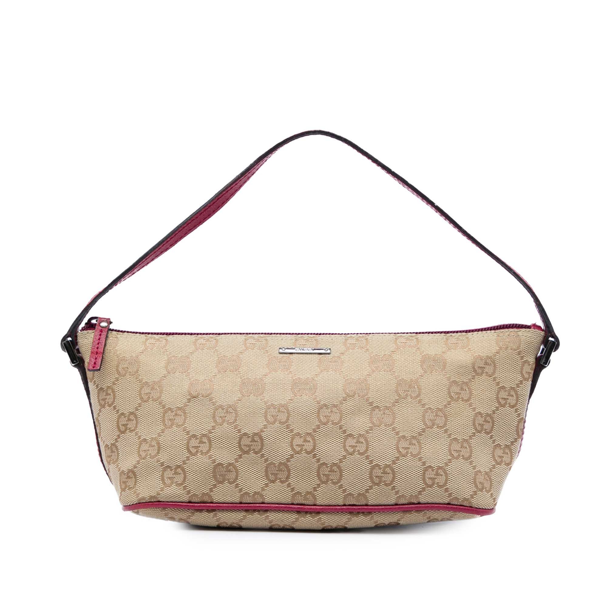 Gucci B leather handbag