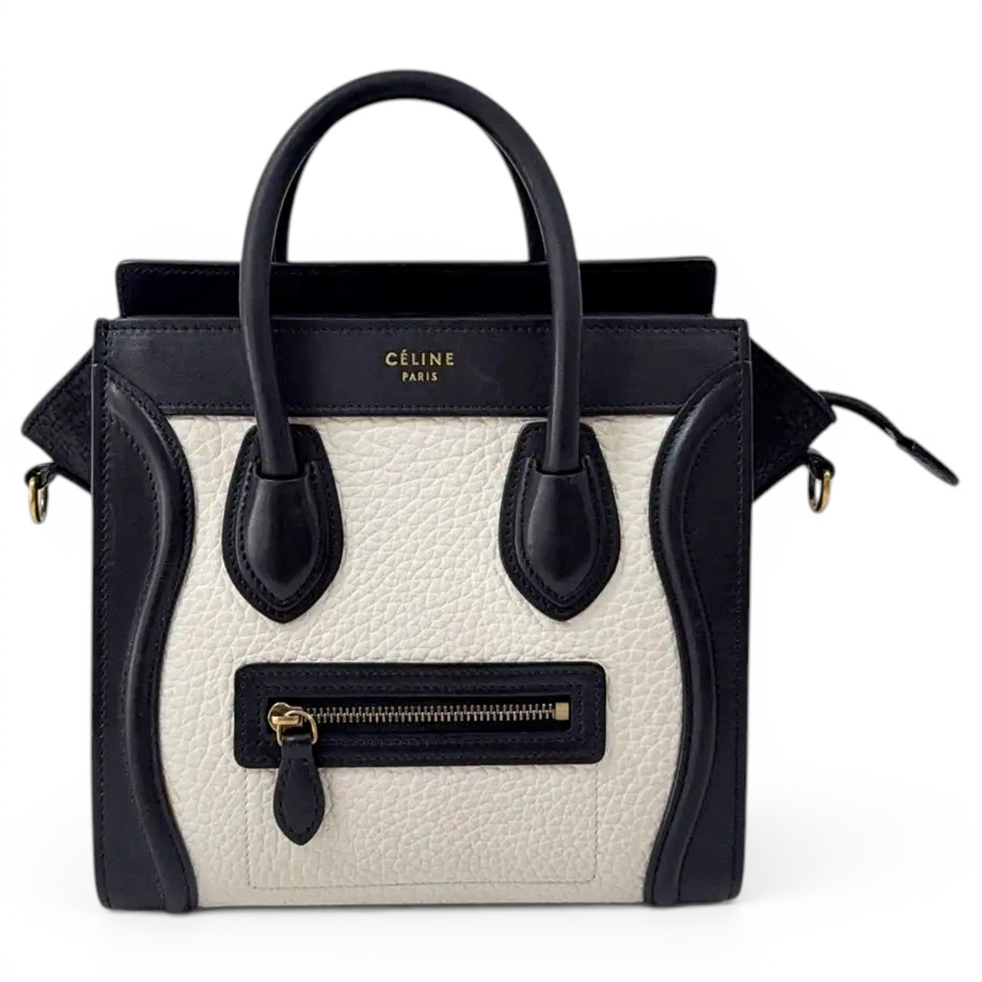 Nano Luggage leather handbag