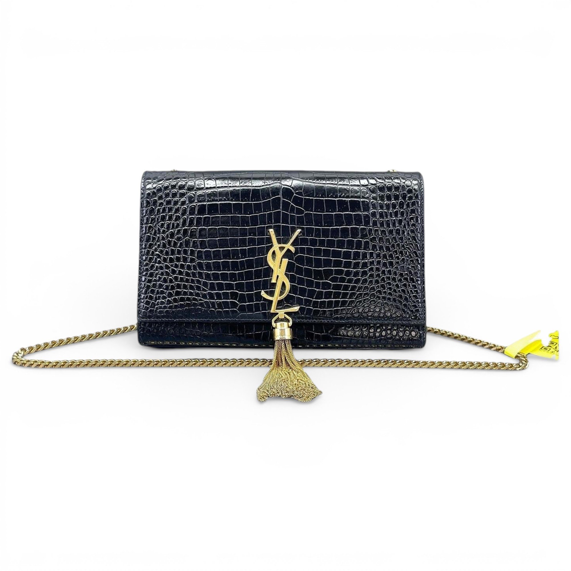 Pompom Kate leather handbag