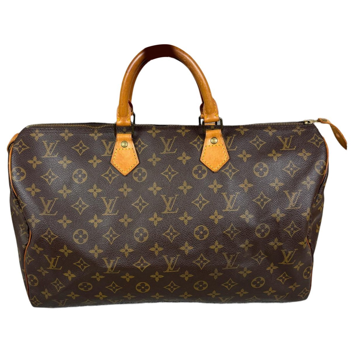 Speedy leather handbag