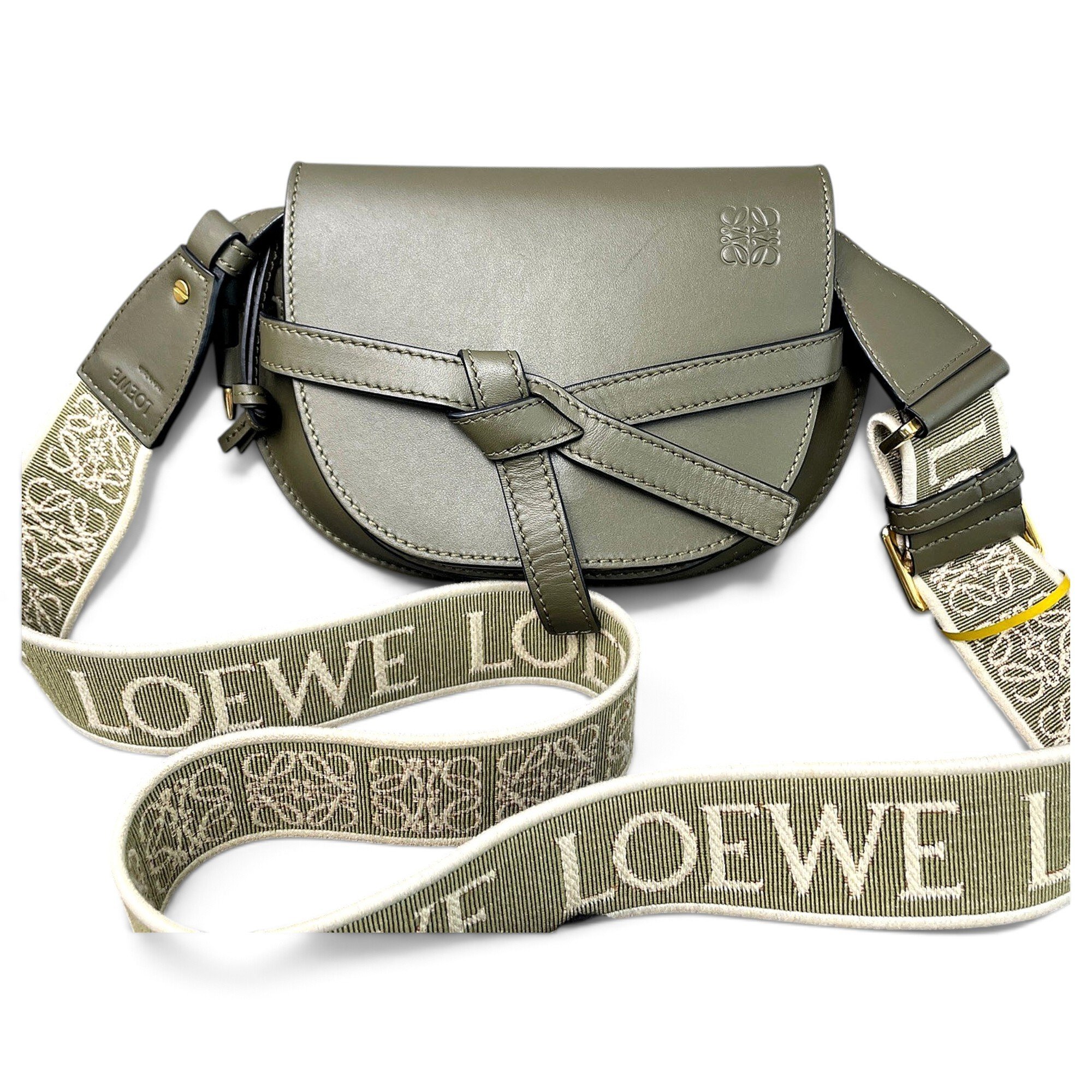 Gate leather handbag