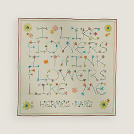 I Like Flowers scarf 70