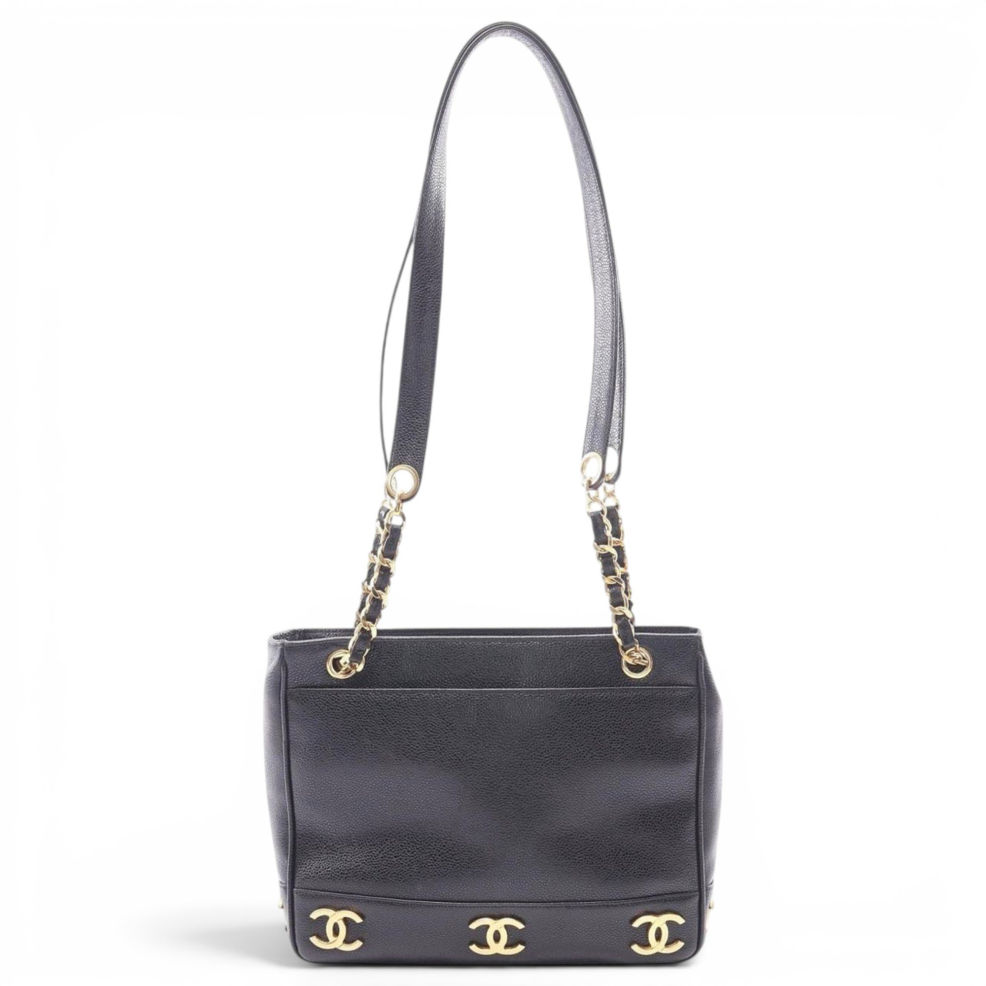 Leather tote