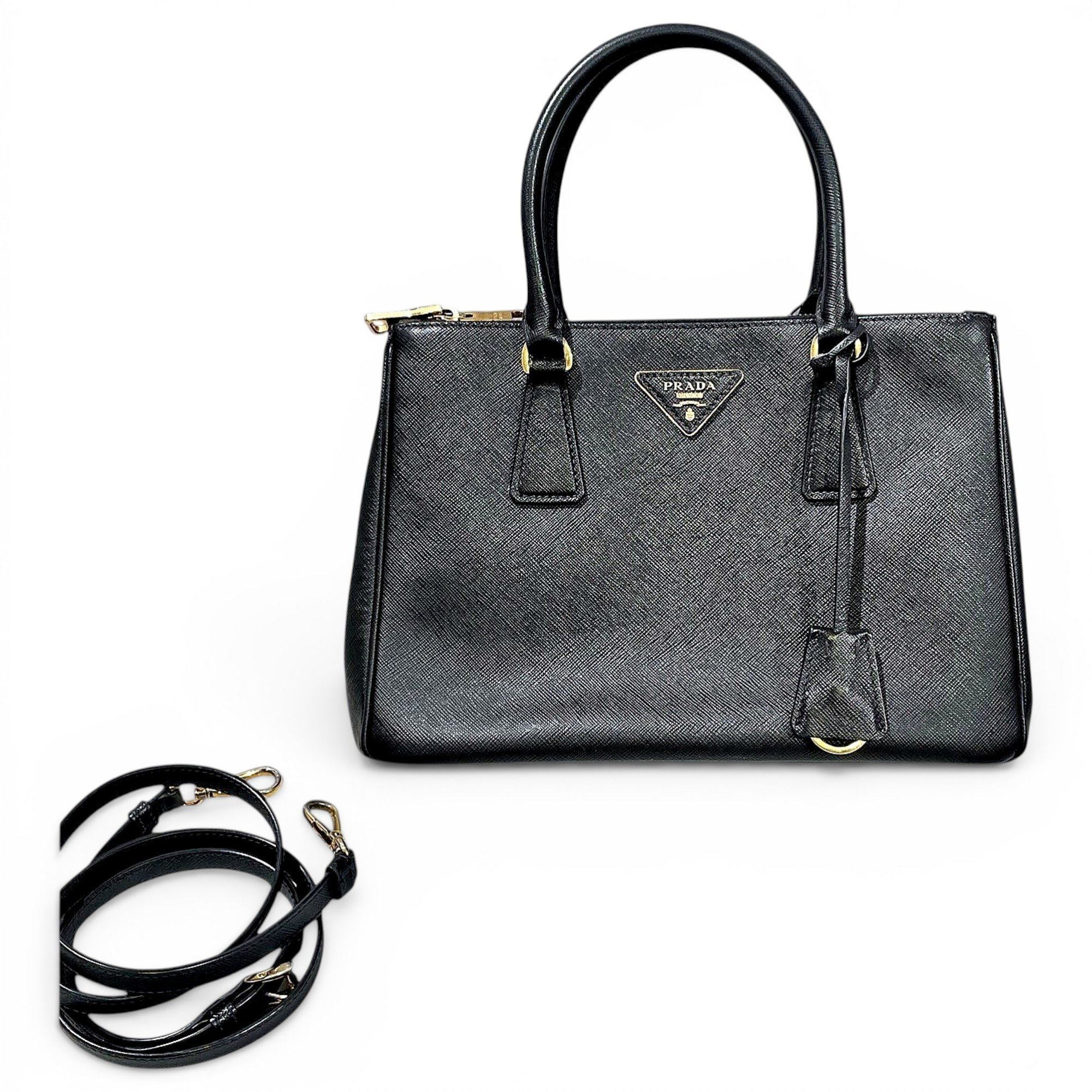 Galleria leather handbag