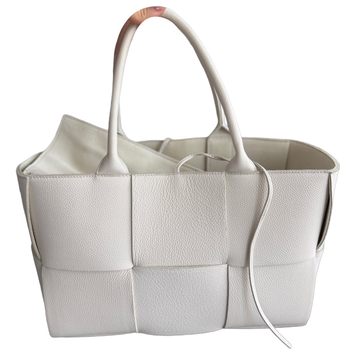 Leather handbag