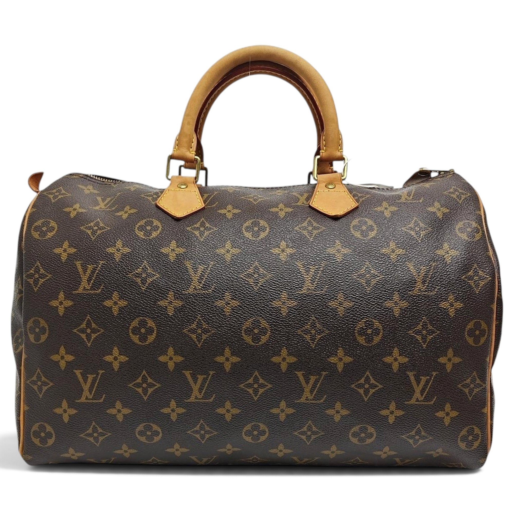 Louis Vuitton Nano Speedy / Mini HL leather handbag