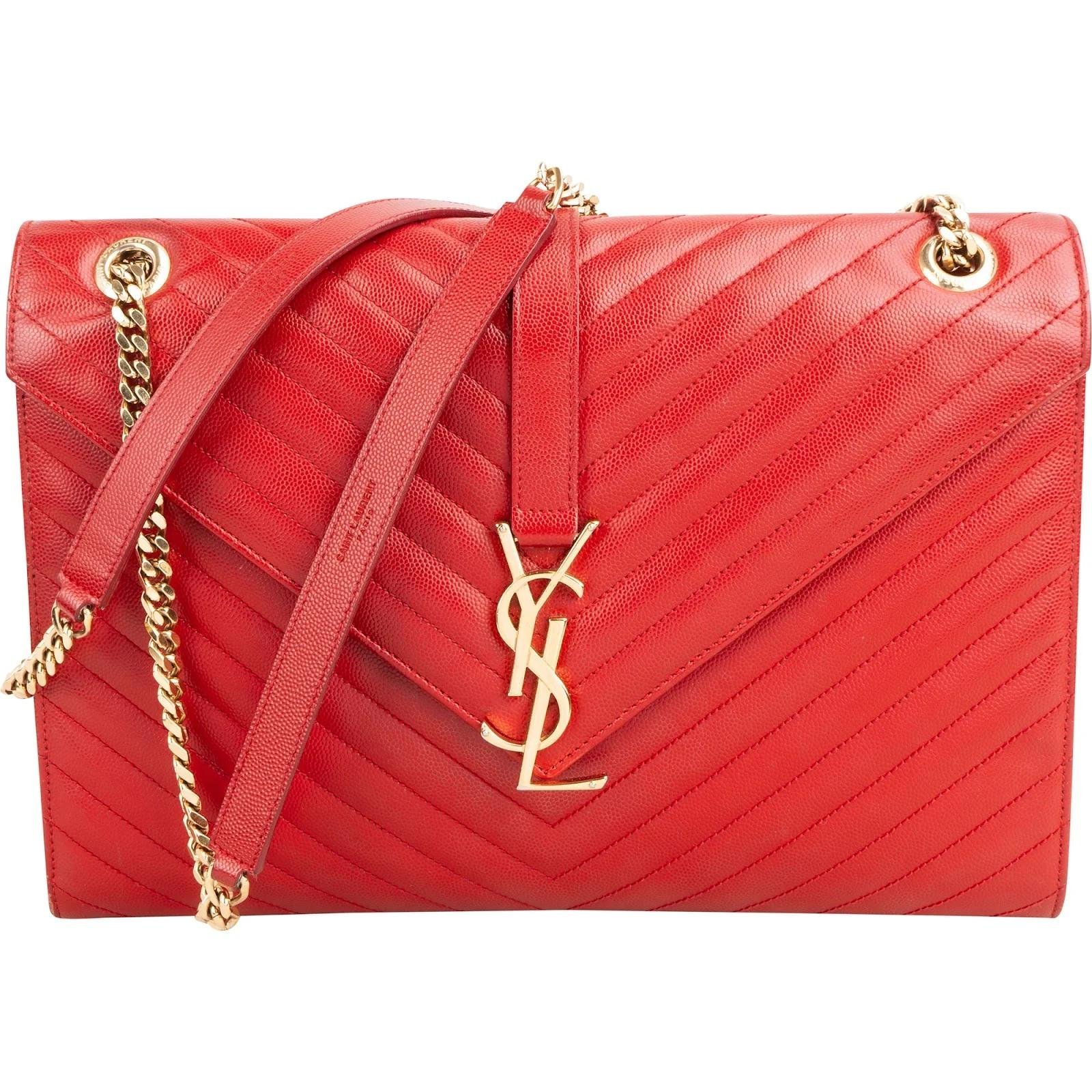 Envelope leather crossbody bag