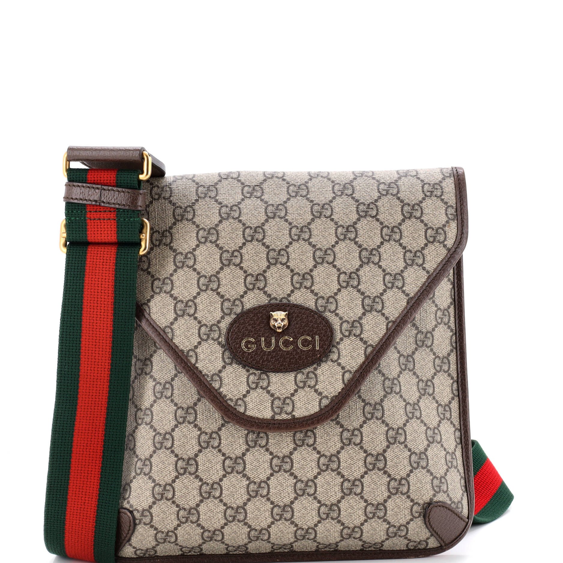 Neo Vintage Envelope Messenger GG Coated Canvas Medium