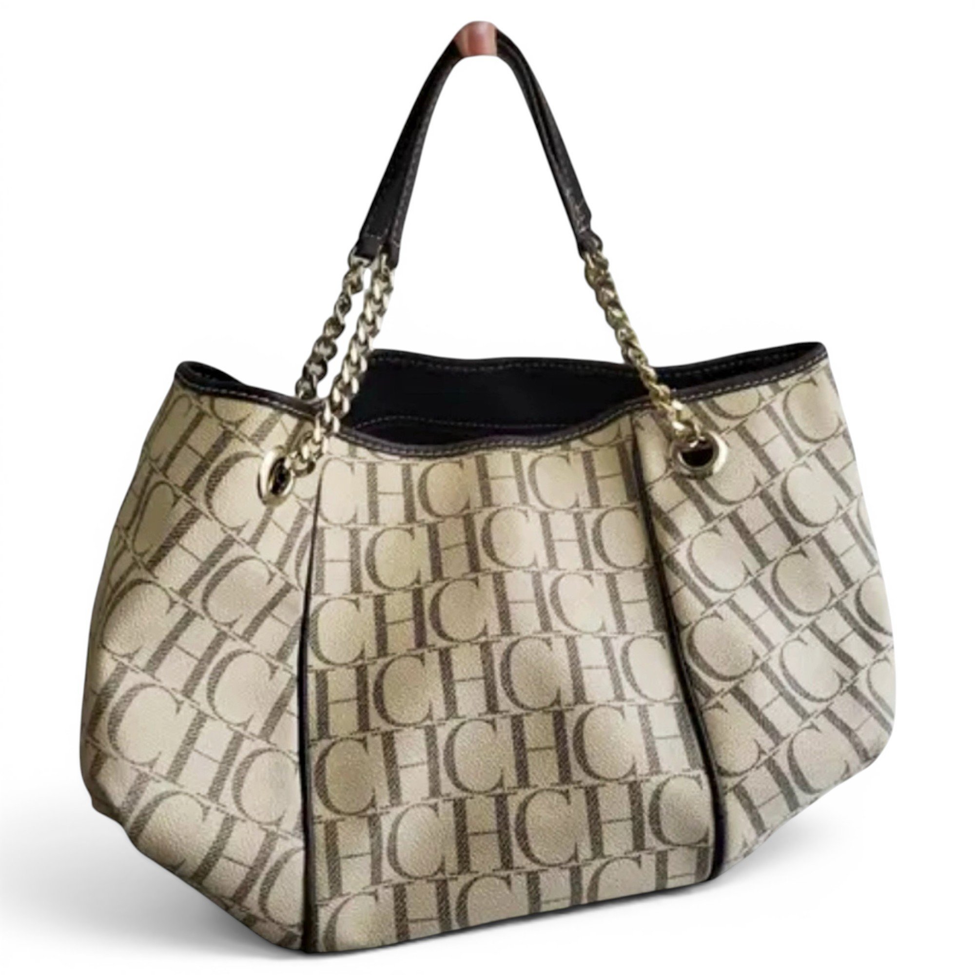 Leather tote