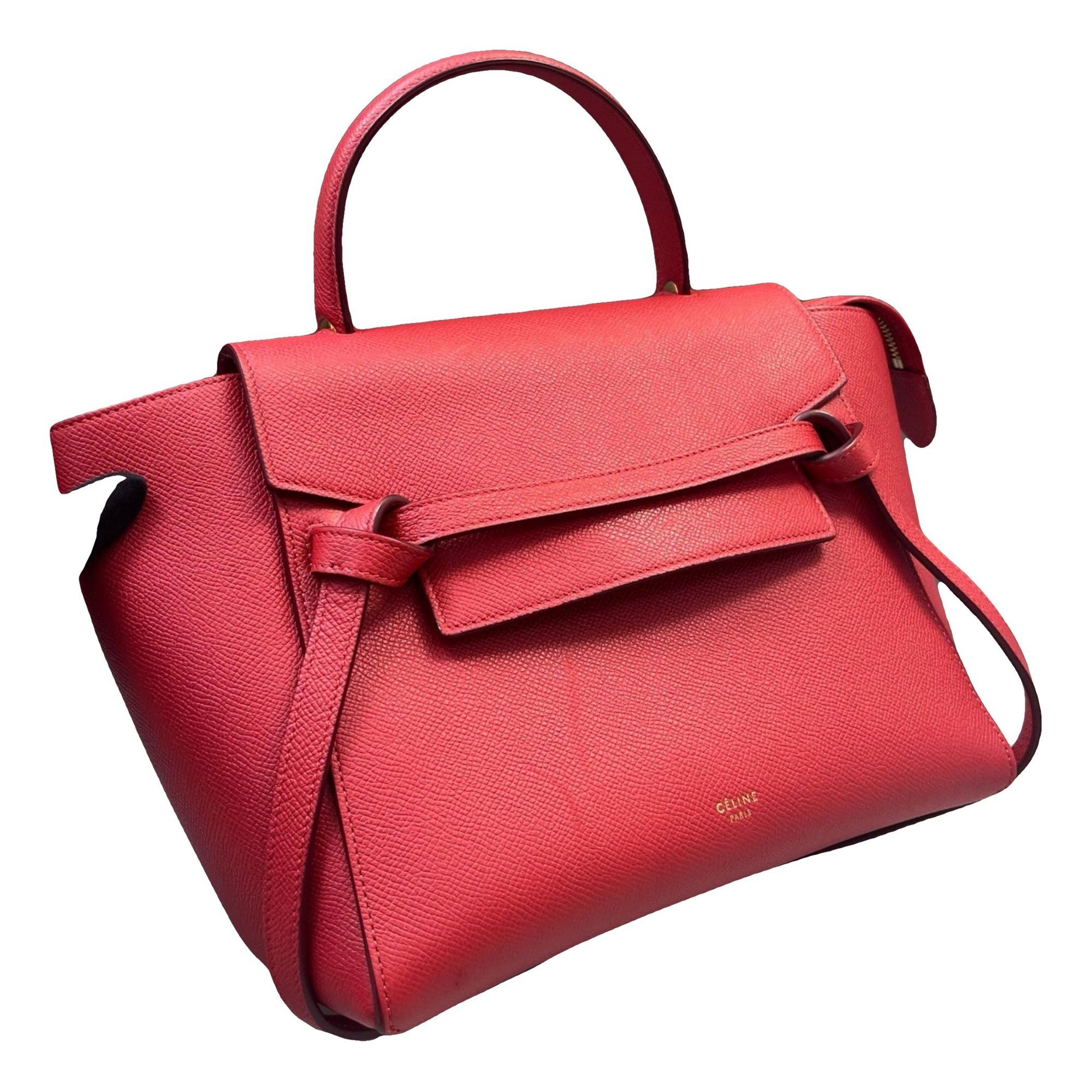 Belt leather bag