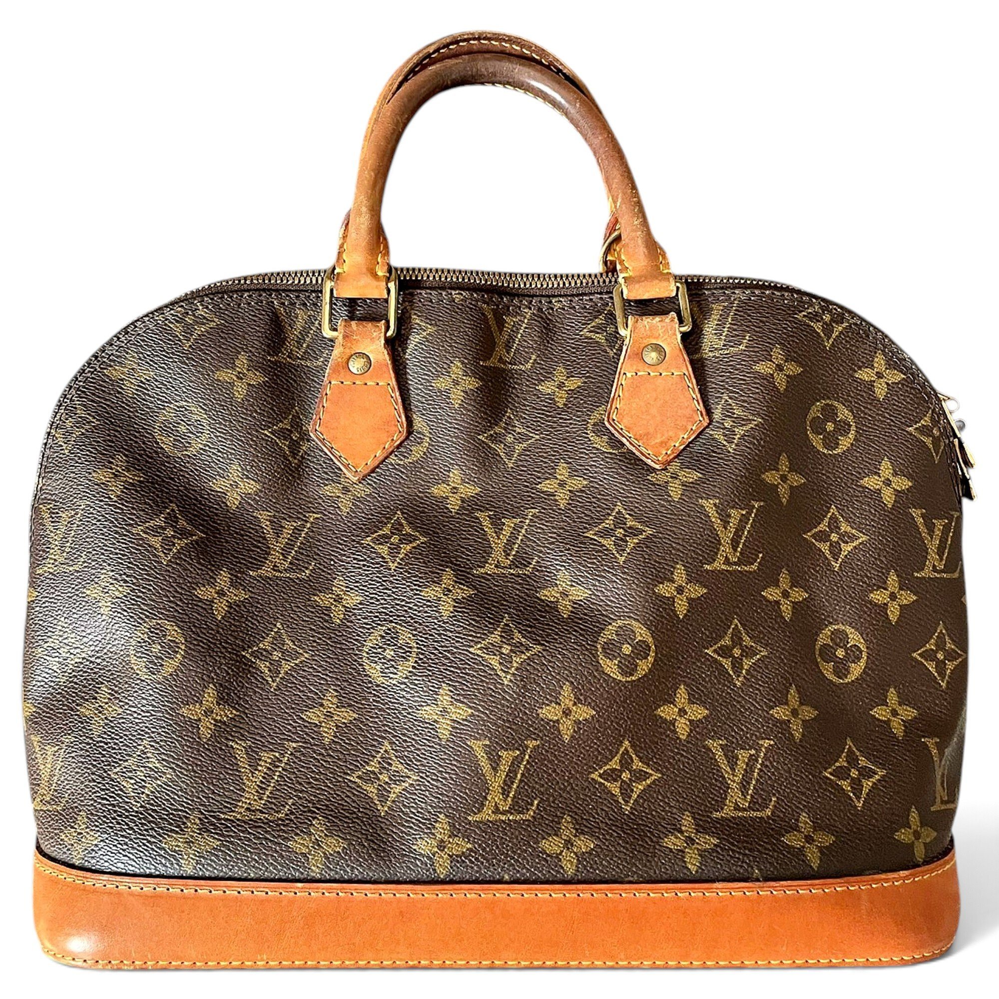 Alma leather handbag