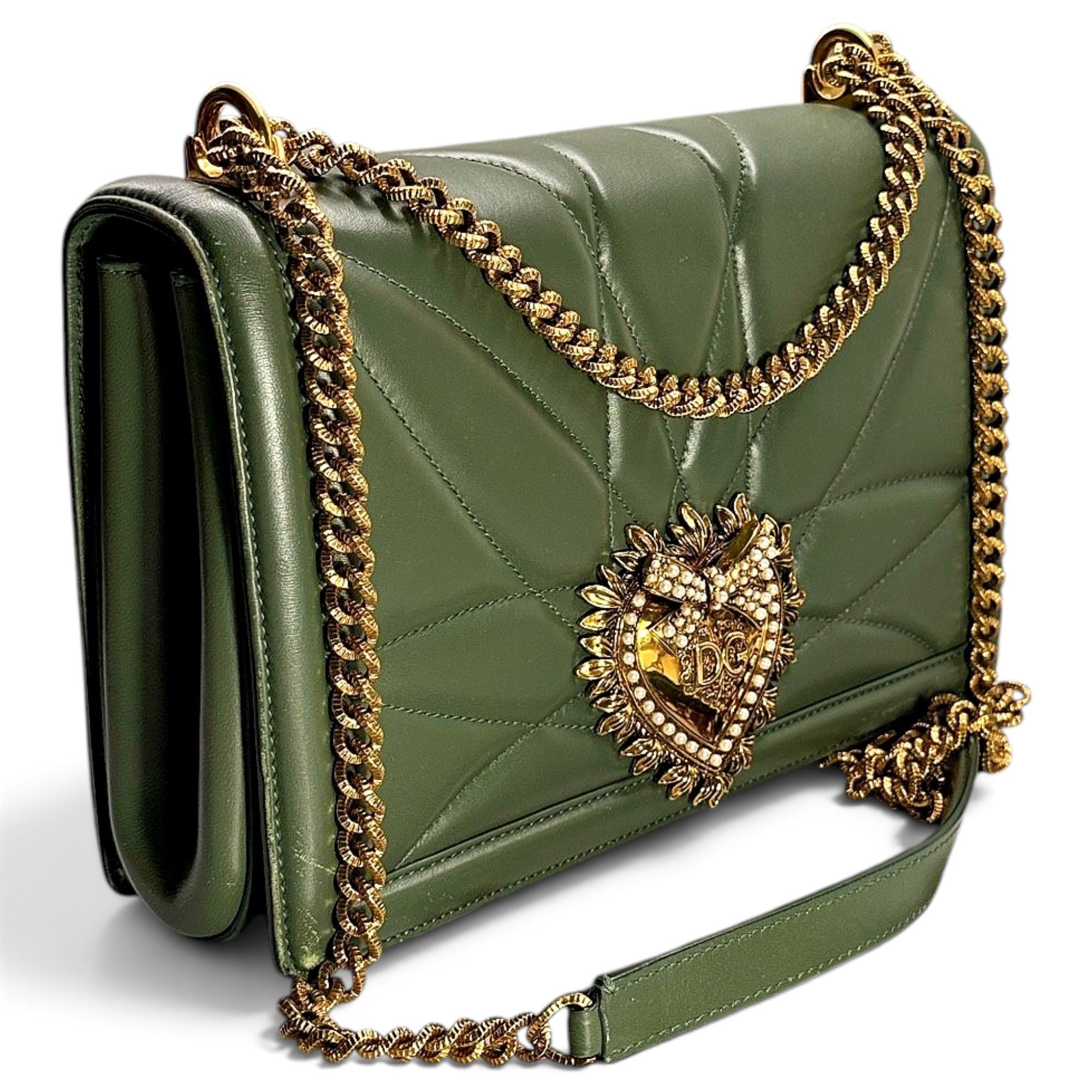 Devotion leather handbag
