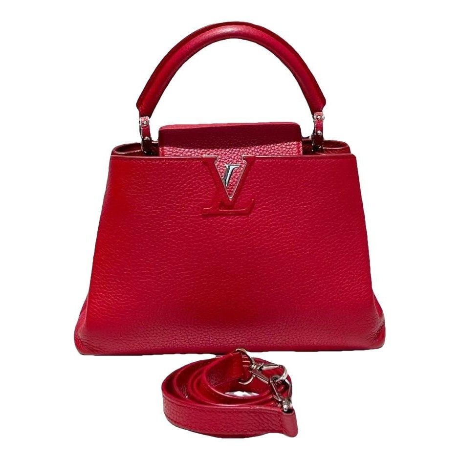 Capucines leather handbag