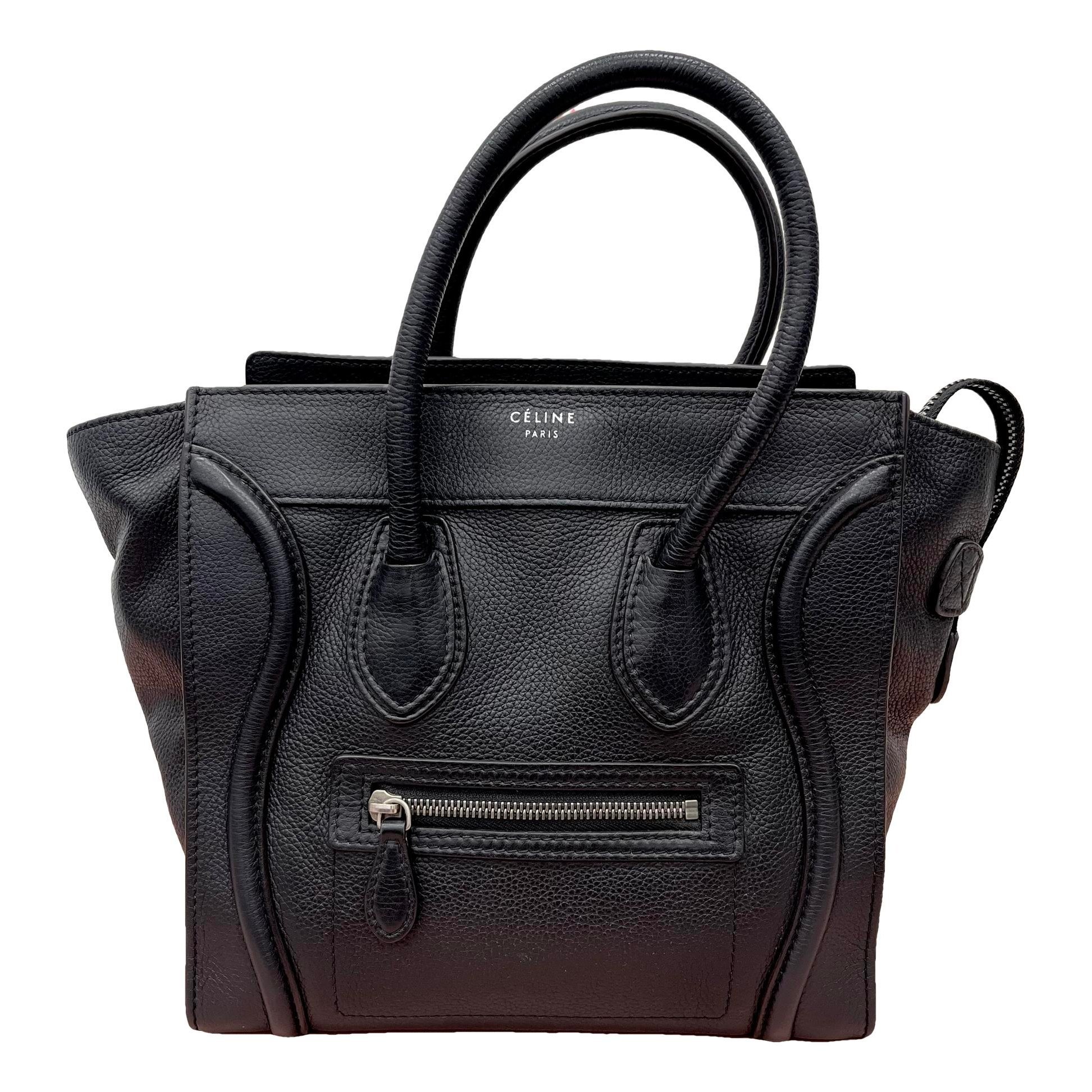 Luggage leather handbag