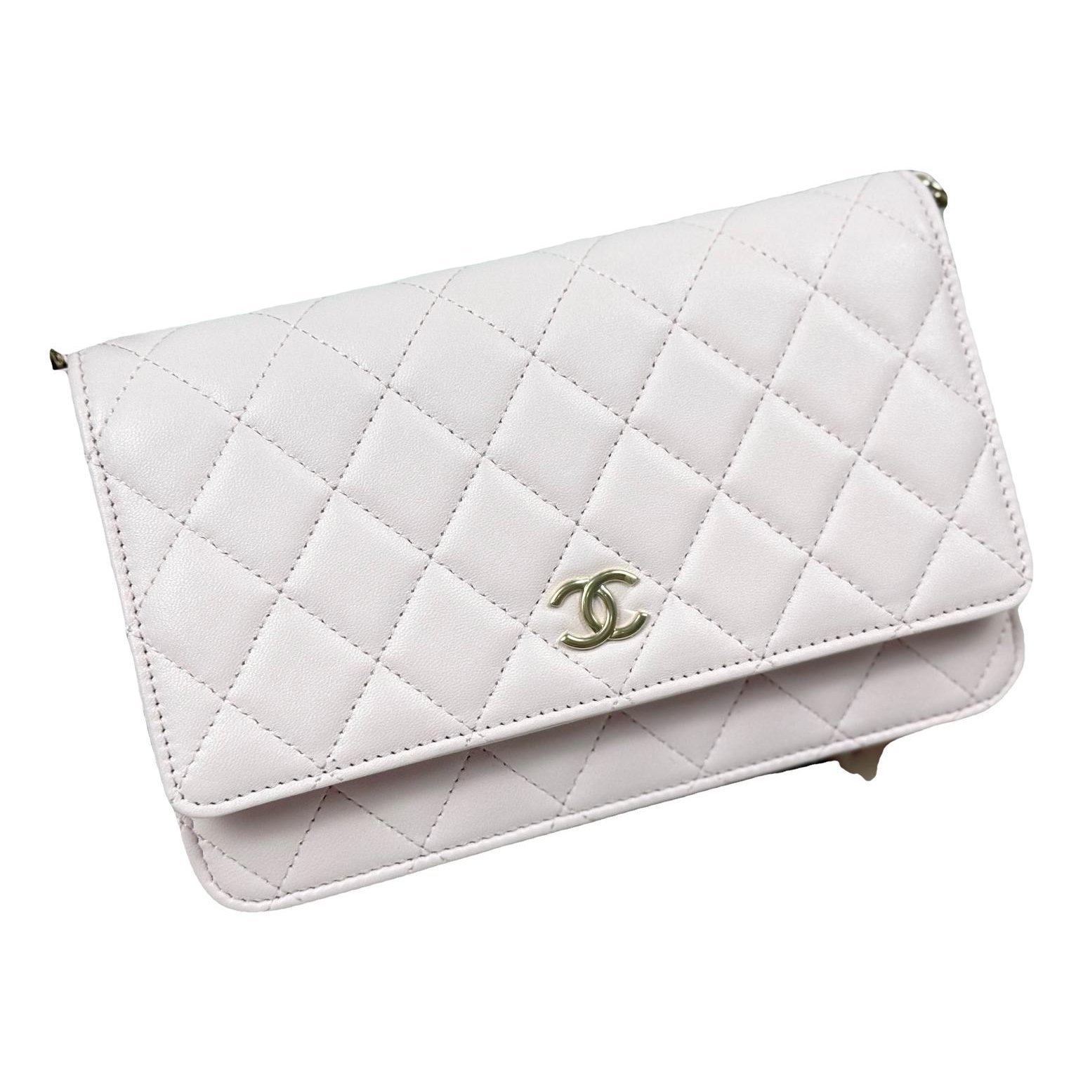 Wallet On Chain Timeless/Classique leather handbag