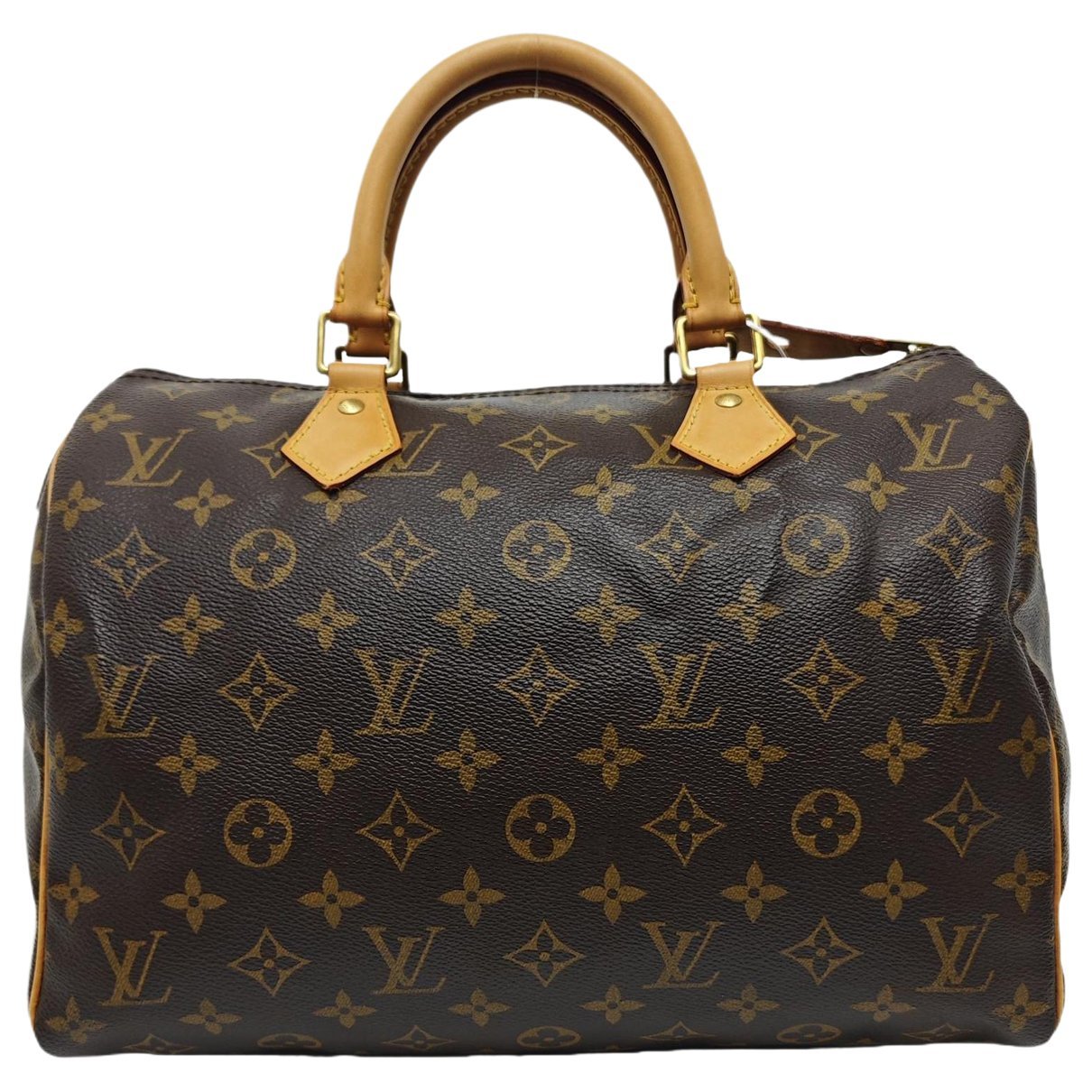 Louis Vuitton Nano Speedy / Mini HL leather handbag